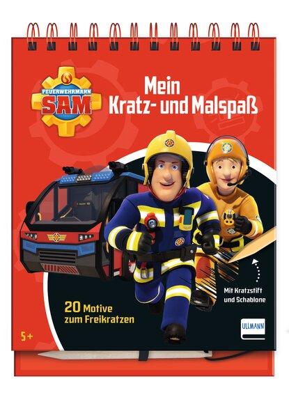 Vorderes Coverbild Mein Kratz- und Malspaß - Feuerwehrmann Sam