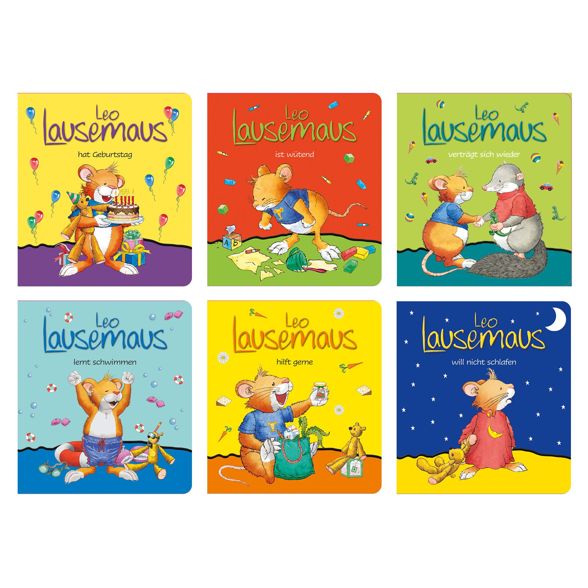 Beispielinhalt (Bild) Leo Lausemaus - Mein liebster Geschichtenschatz (Jubiläums-Schuber)