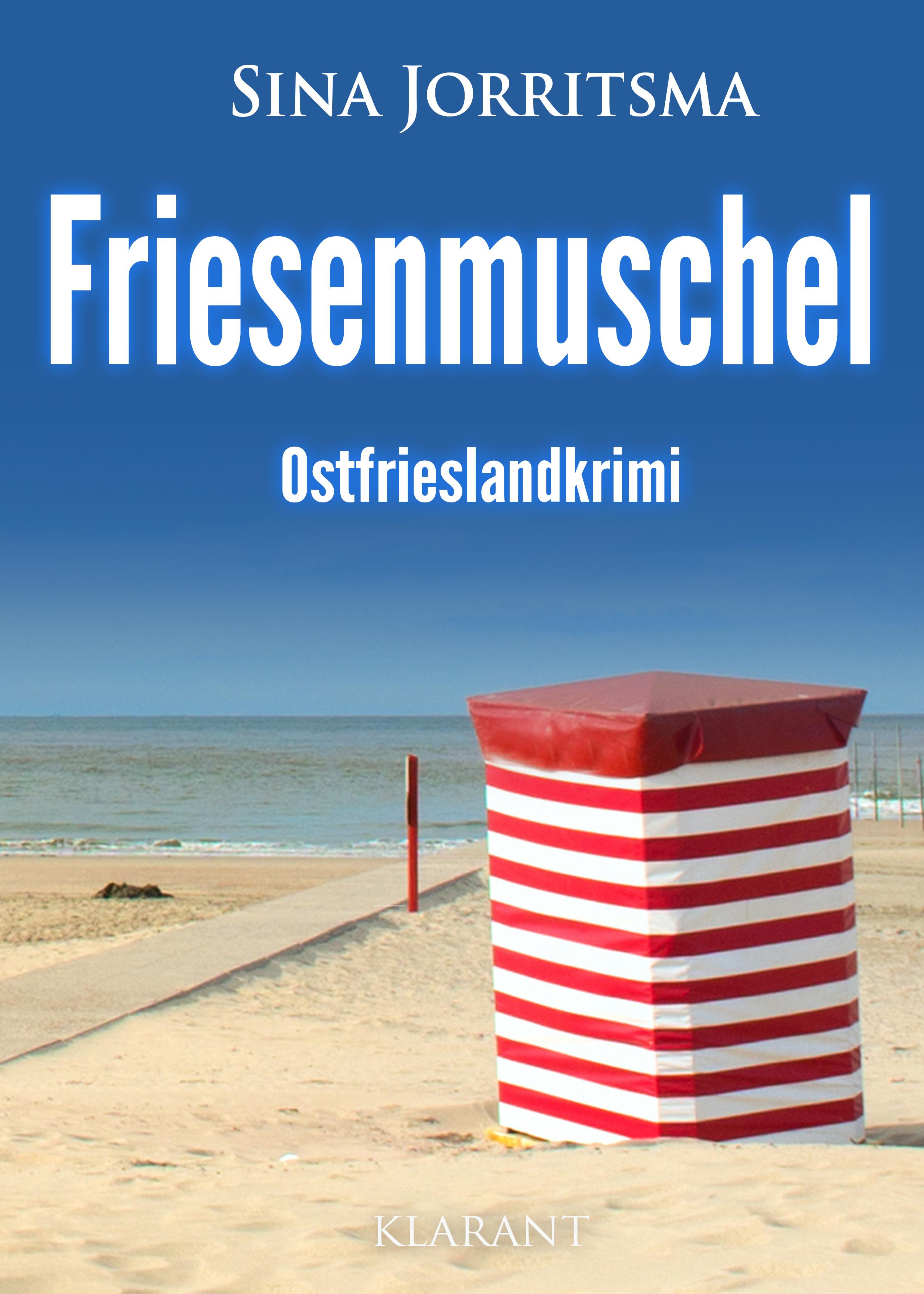 Vorderes Coverbild Friesenmuschel. Ostfrieslandkrimi