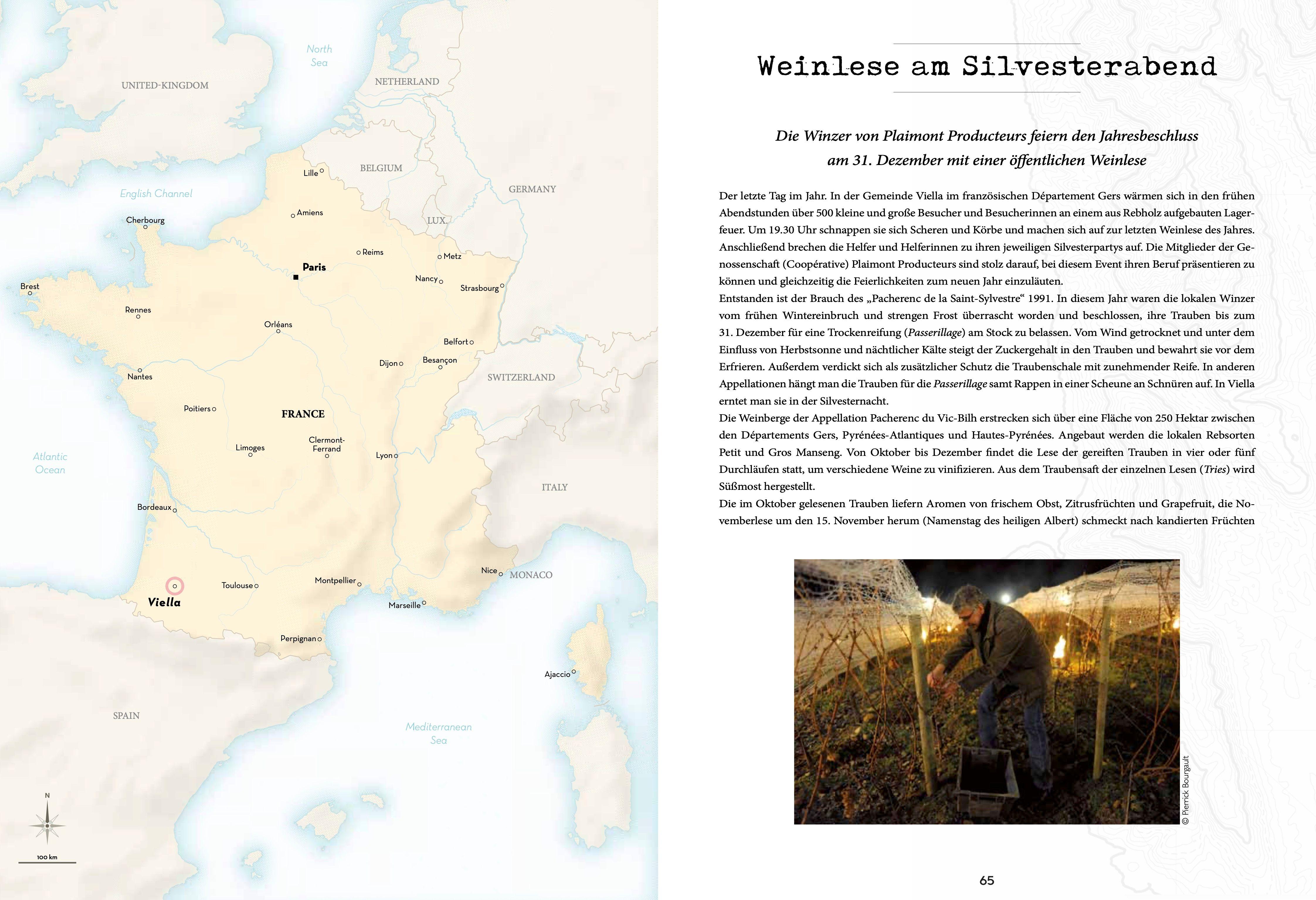 Beispielinhalt (Bild) Atlas der außergewöhnlichen Weine