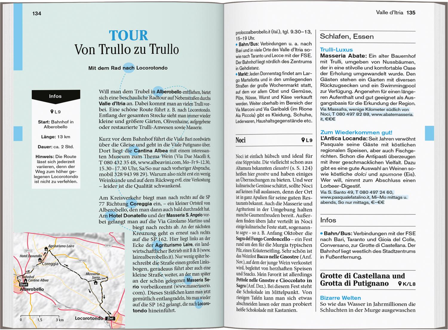 Beispielinhalt (Bild) DUMONT Reise-Taschenbuch Reiseführer Apulien