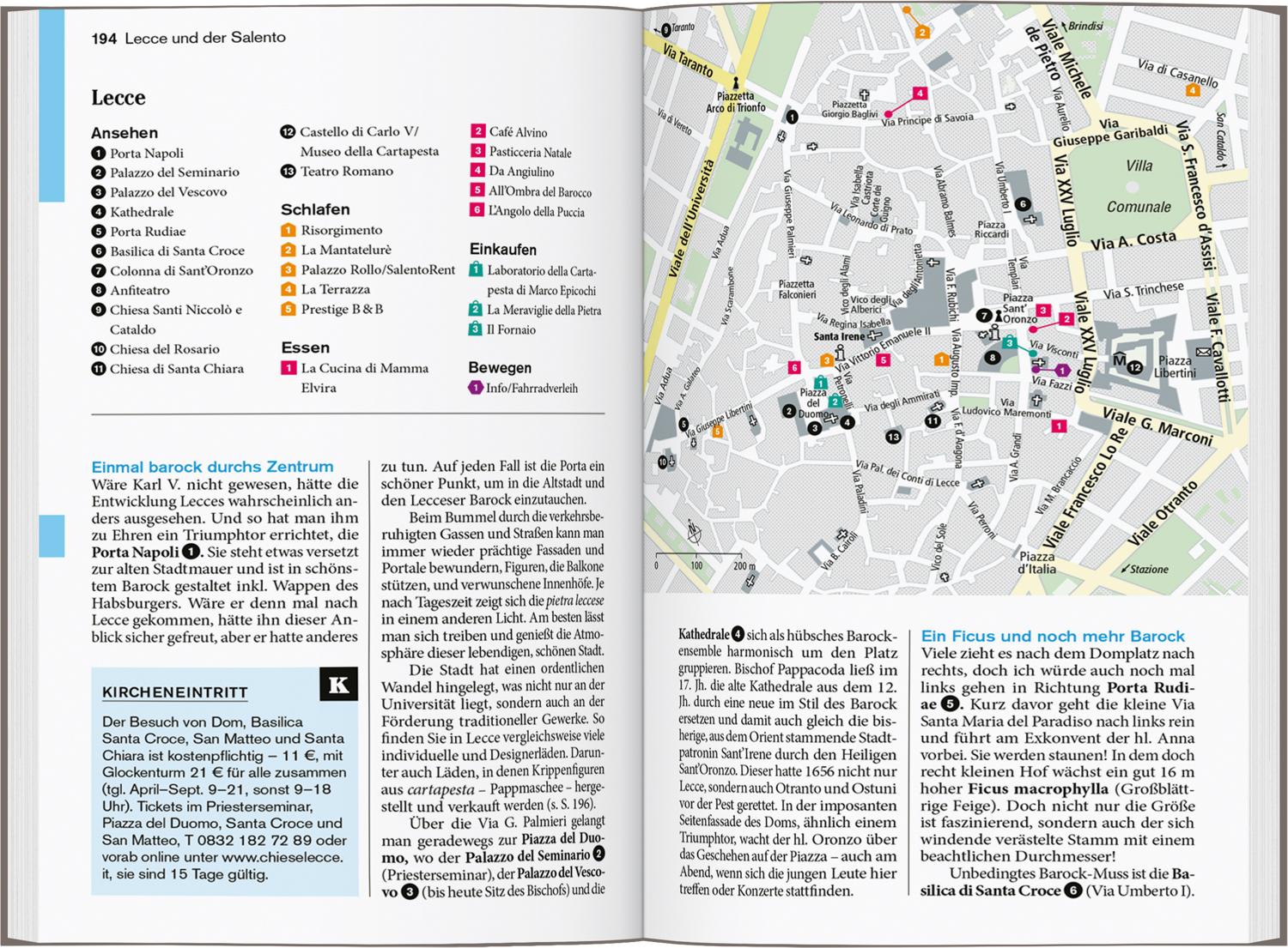 Beispielinhalt (Bild) DUMONT Reise-Taschenbuch Reiseführer Apulien