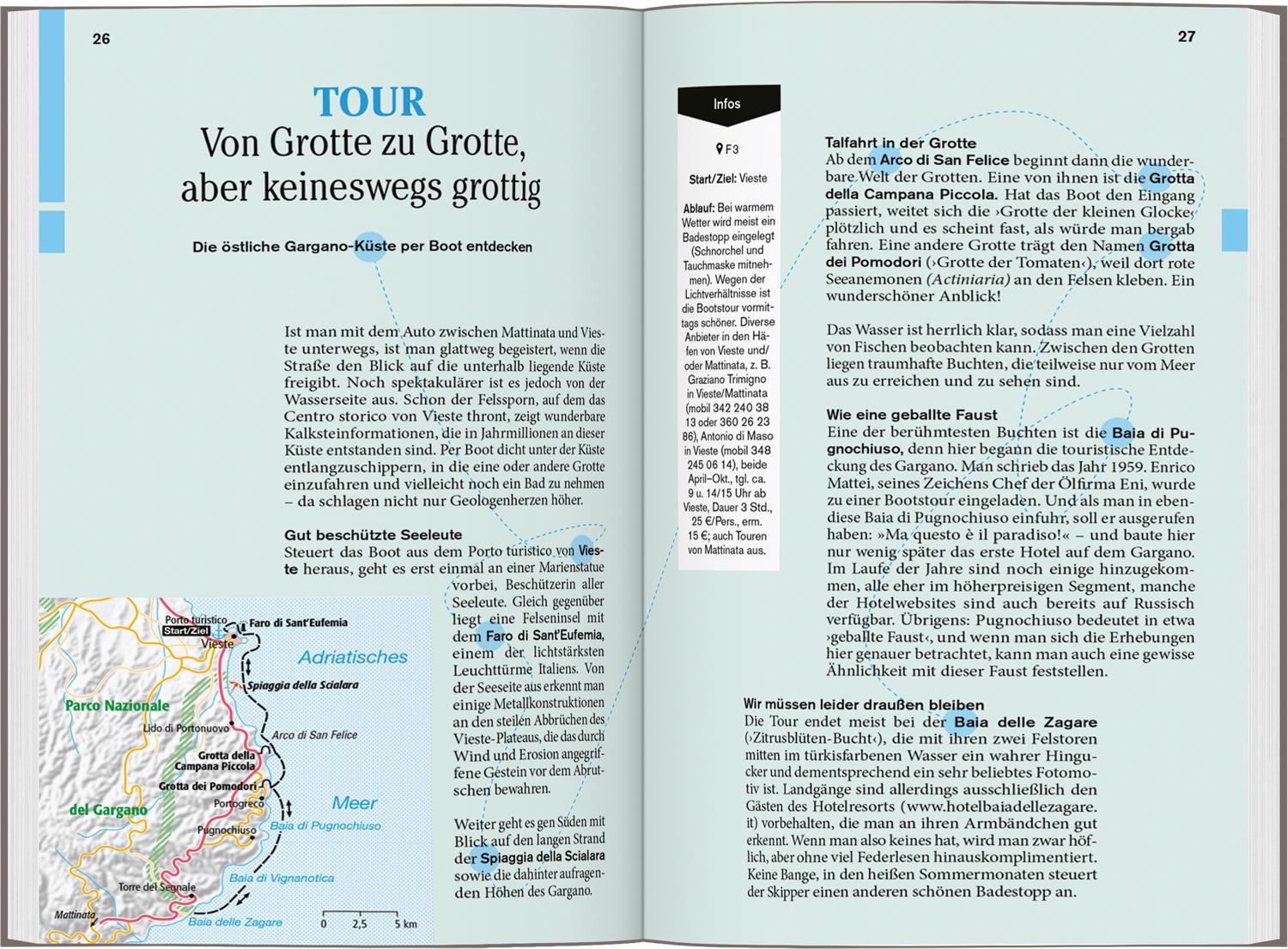 Beispielinhalt (Bild) DUMONT Reise-Taschenbuch Reiseführer Apulien