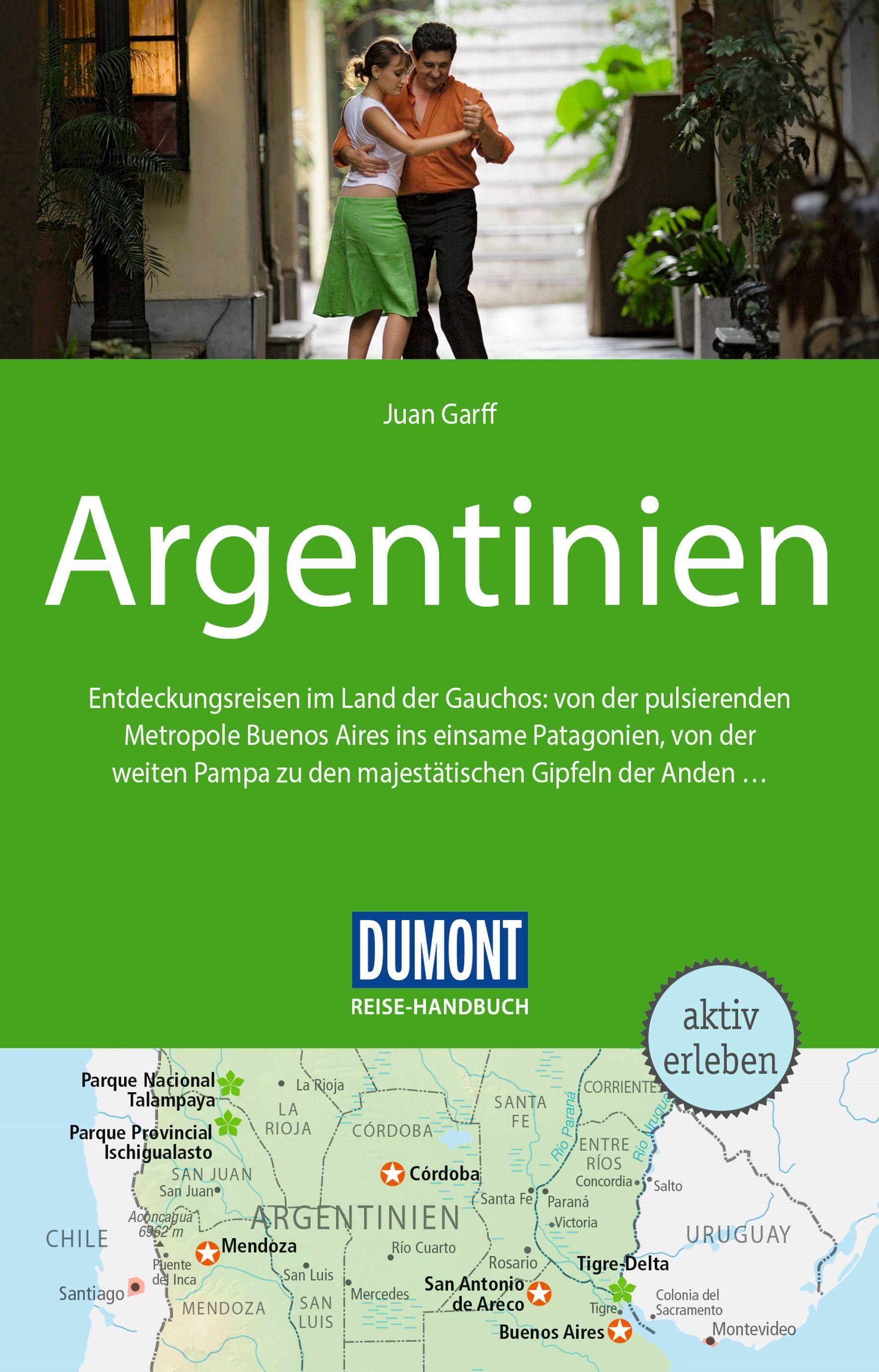 Vorderes Coverbild DUMONT Reise-Handbuch Reiseführer Argentinien