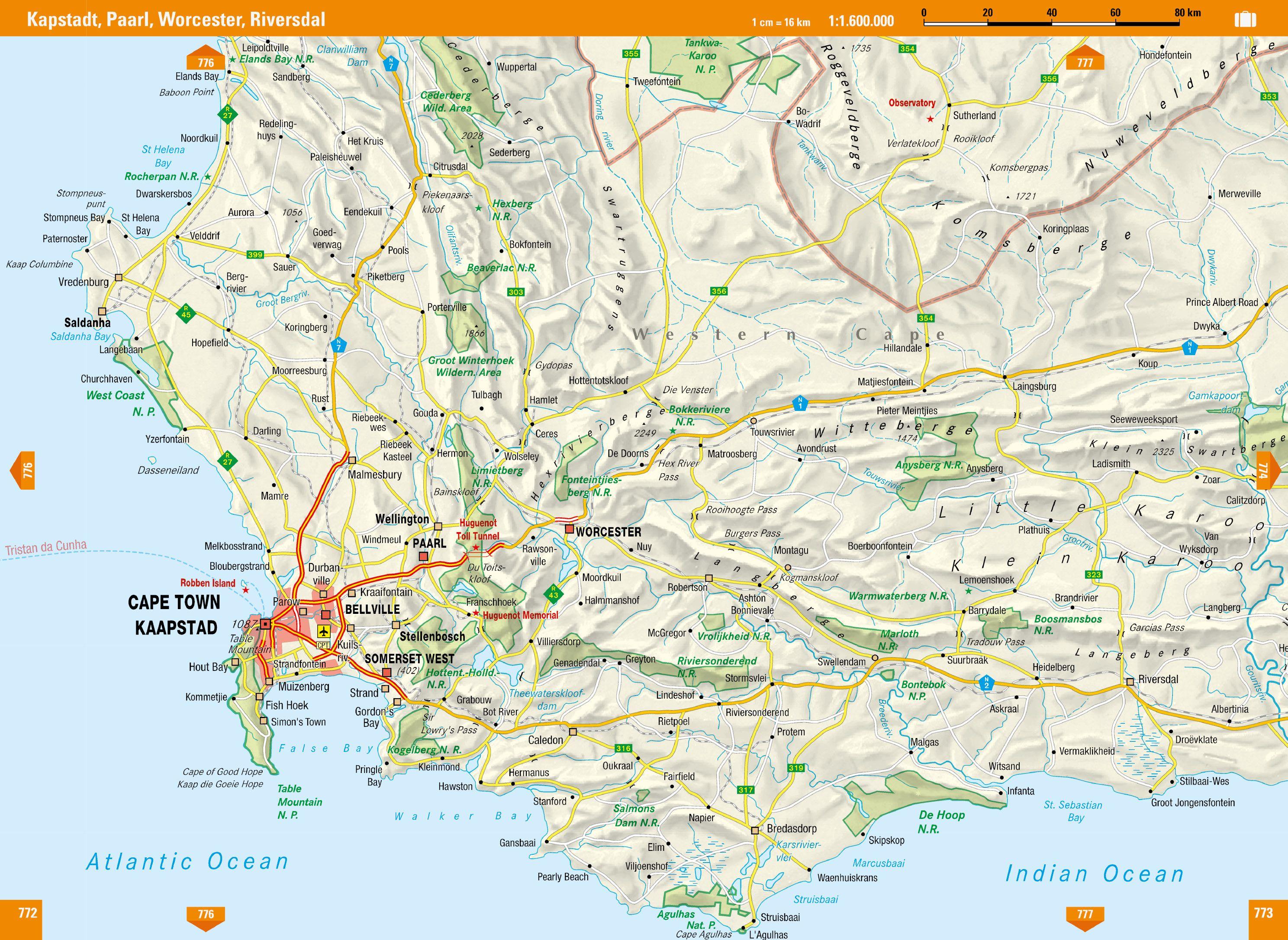 Beispielinhalt (Bild) Stefan Loose Reiseführer Südafrika, Lesotho und eSwatini