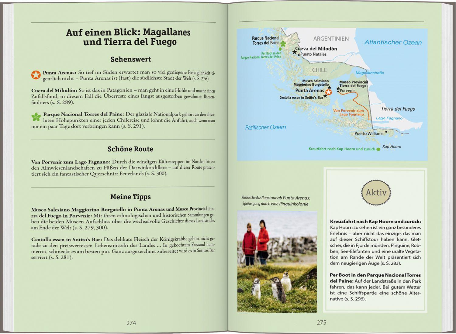 Beispielinhalt (Bild) DUMONT Reise-Handbuch Reiseführer Chile mit Osterinsel