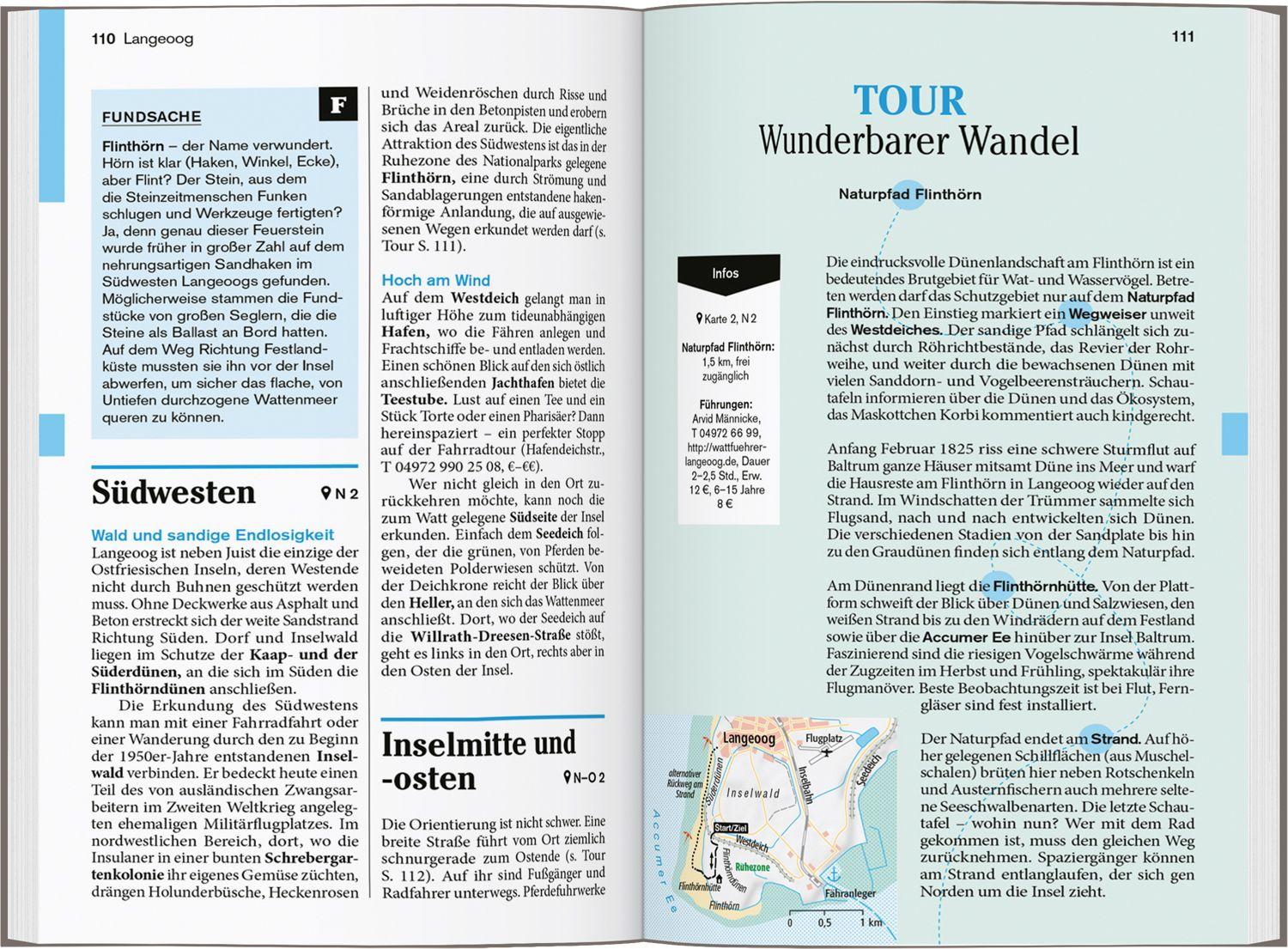 Beispielinhalt (Bild) DUMONT Reise-Taschenbuch Reiseführer Ostfriesische Inseln & Nordseeküste
