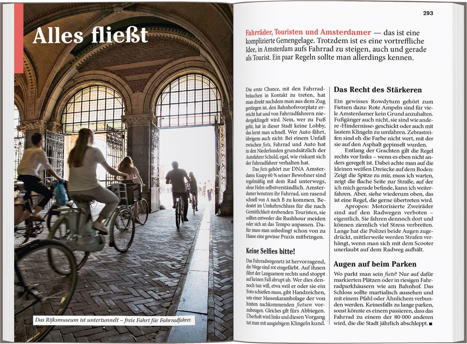 Beispielinhalt (Bild) DUMONT Reise-Taschenbuch Reiseführer Amsterdam