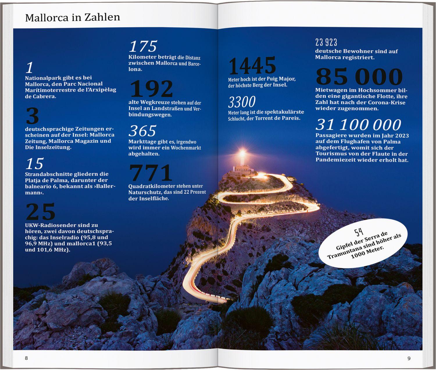 Beispielinhalt (Bild) DUMONT direkt Reiseführer Mallorca