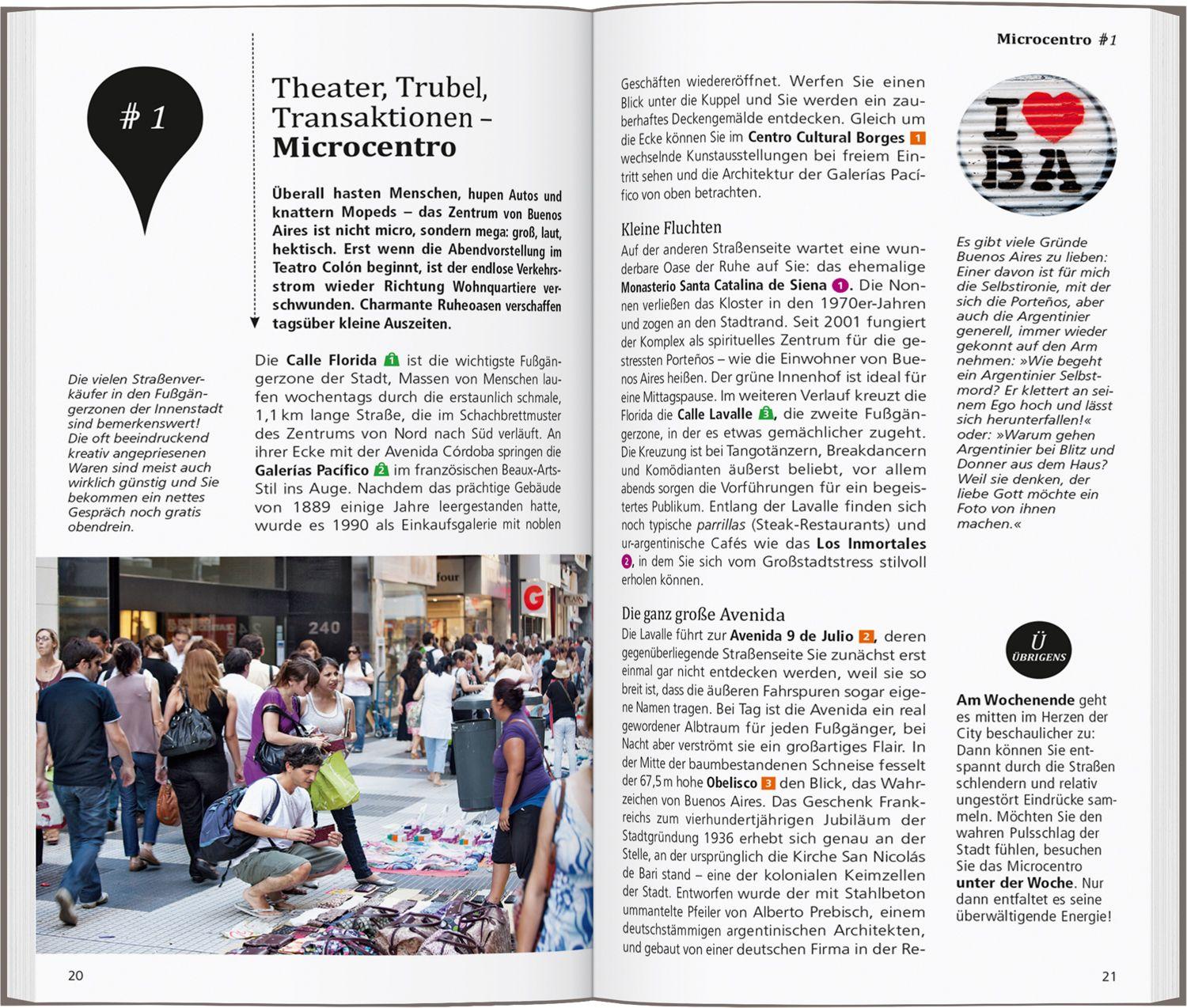 Beispielinhalt (Bild) DUMONT direkt Reiseführer Buenos Aires