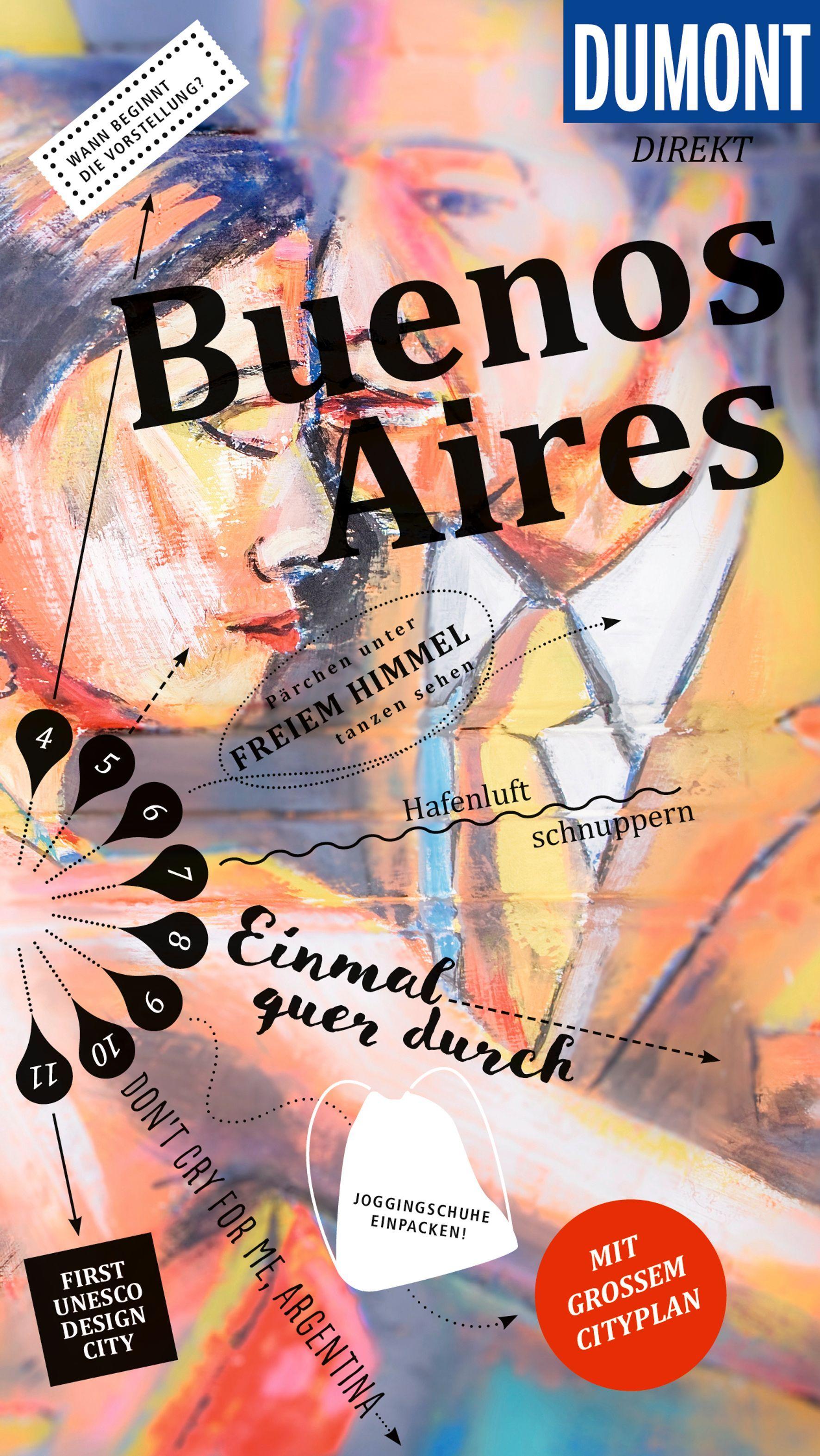 Vorderes Coverbild DUMONT direkt Reiseführer Buenos Aires