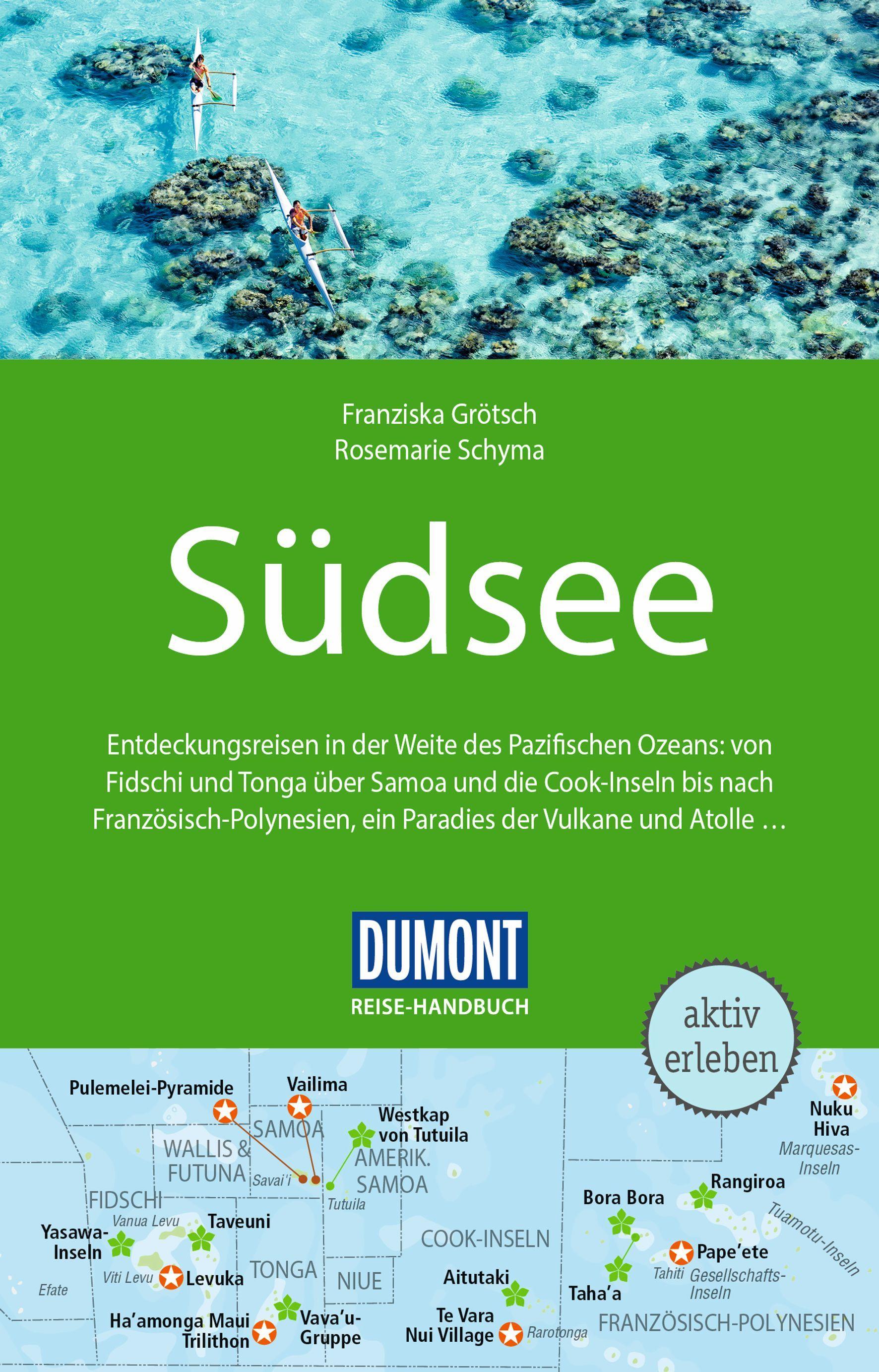 Vorderes Coverbild DUMONT Reise-Handbuch Reiseführer Südsee