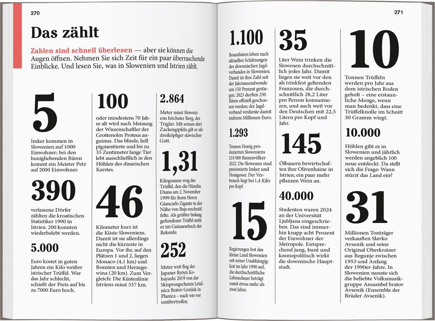 Beispielinhalt (Bild) DUMONT Reise-Taschenbuch Reiseführer Slowenien & Istrien
