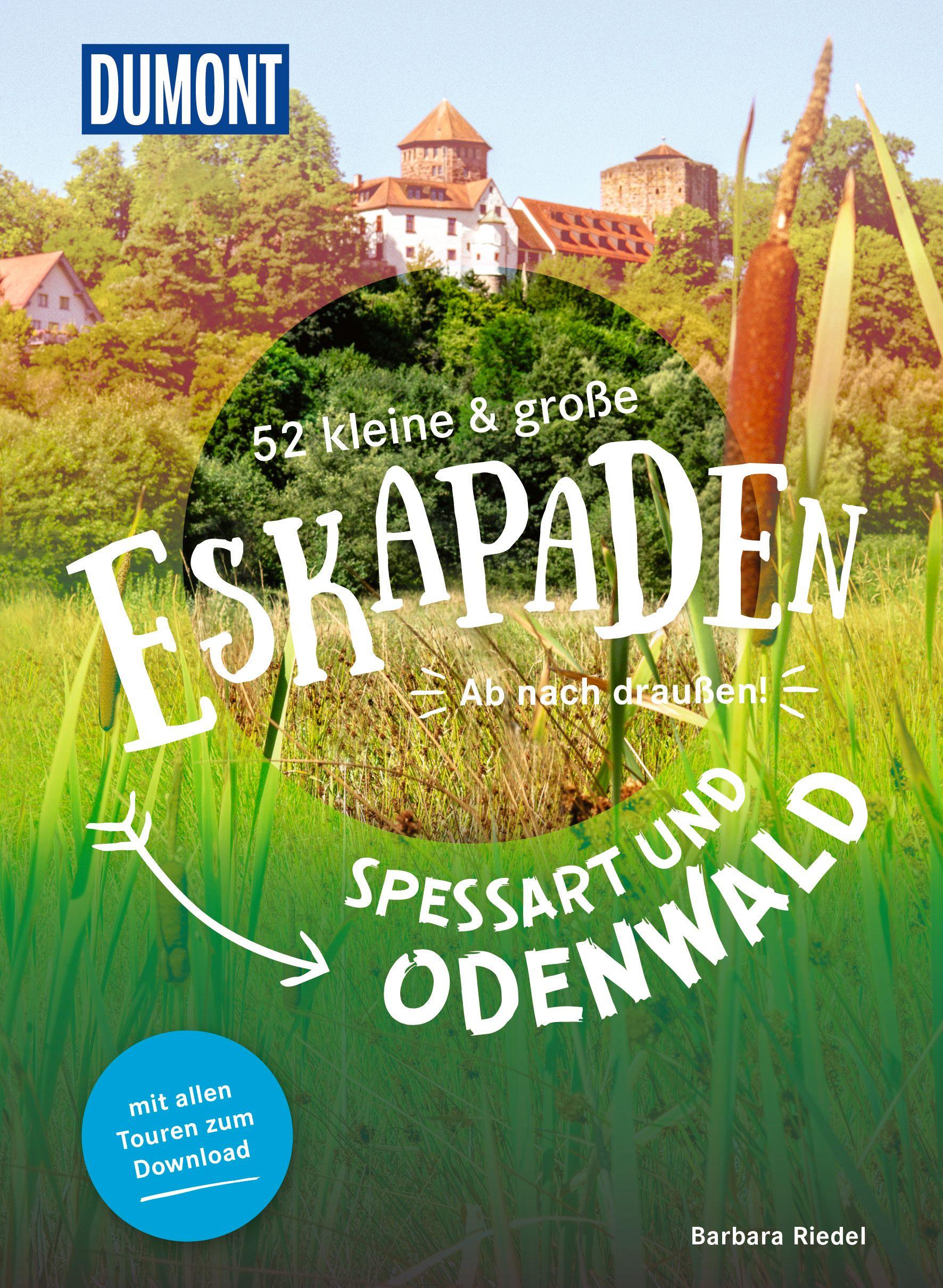 Vorderes Coverbild 52 kleine & große Eskapaden Spessart und Odenwald