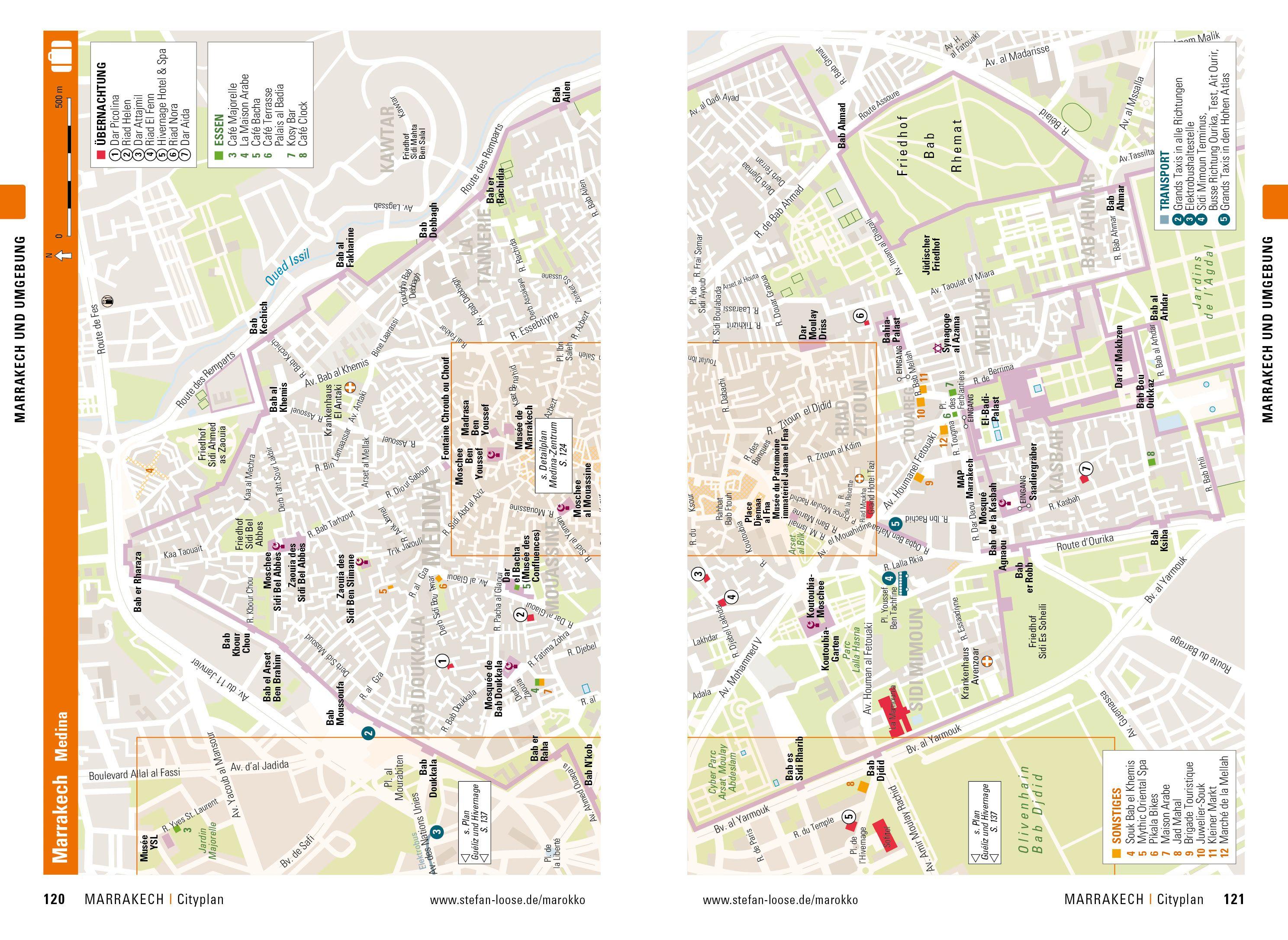 Beispielinhalt (Bild) Stefan Loose Reiseführer Marokko