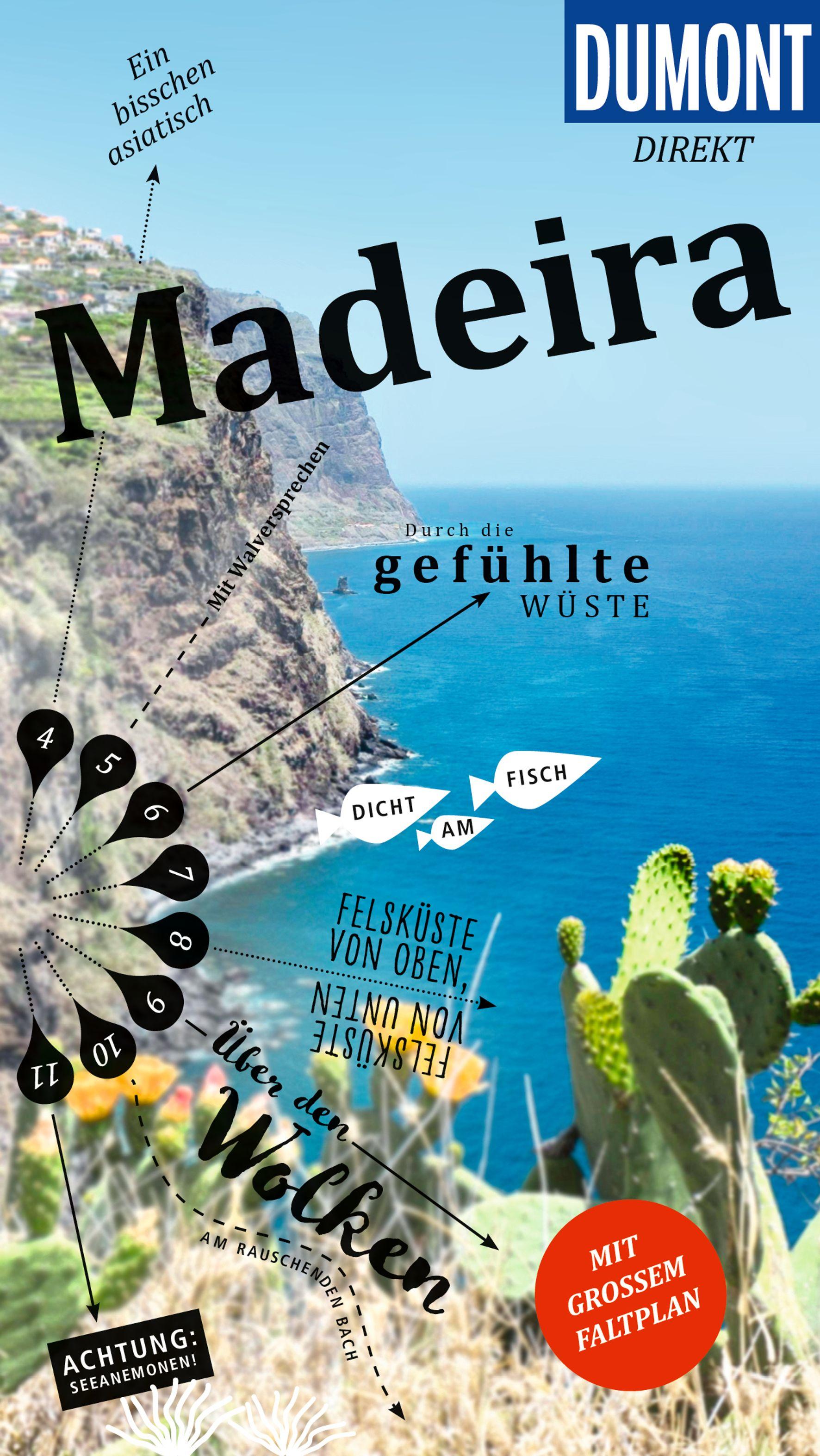 Vorderes Coverbild DUMONT direkt Reiseführer Madeira