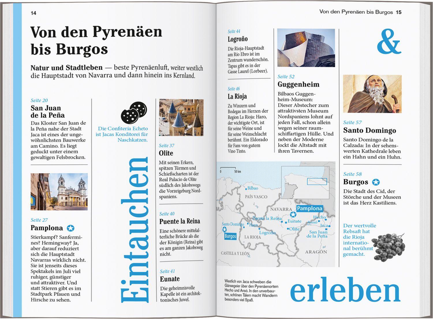 Beispielinhalt (Bild) DUMONT Reise-Taschenbuch Reiseführer Galicien & Jakobsweg