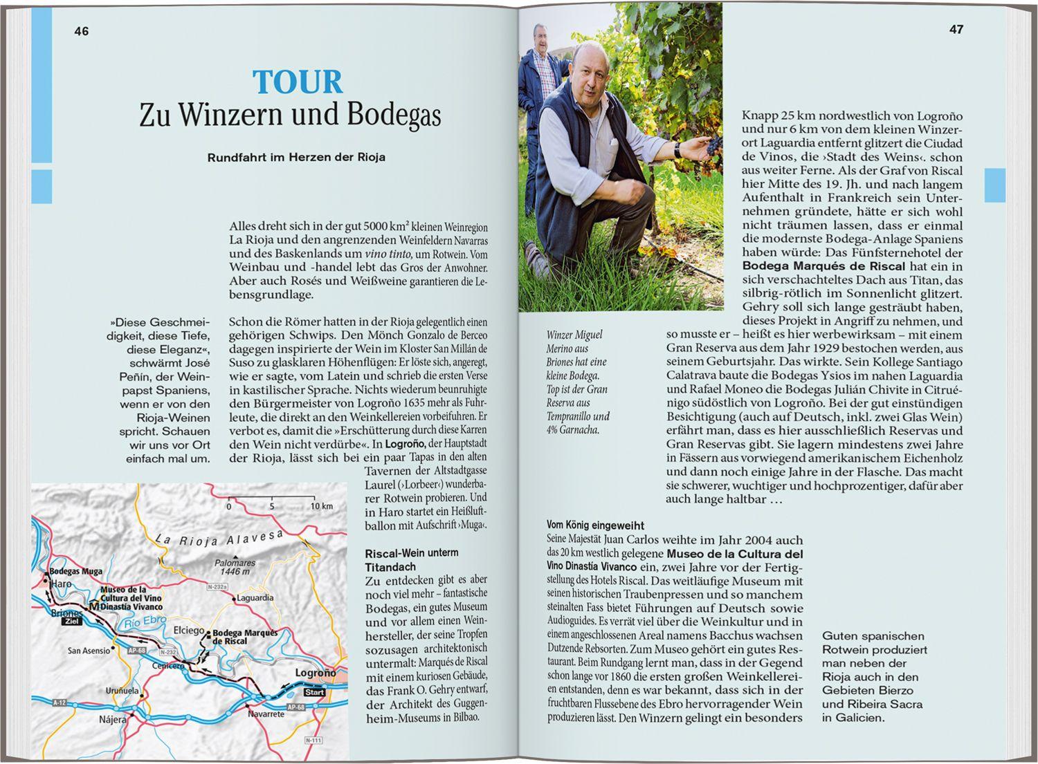 Beispielinhalt (Bild) DUMONT Reise-Taschenbuch Reiseführer Galicien & Jakobsweg