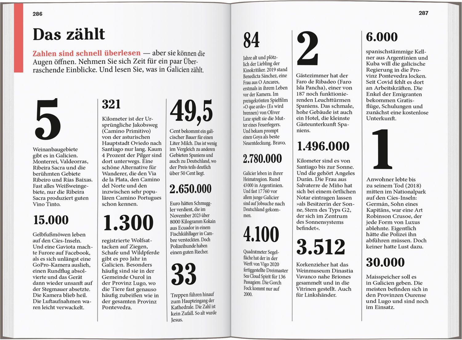 Beispielinhalt (Bild) DUMONT Reise-Taschenbuch Reiseführer Galicien & Jakobsweg
