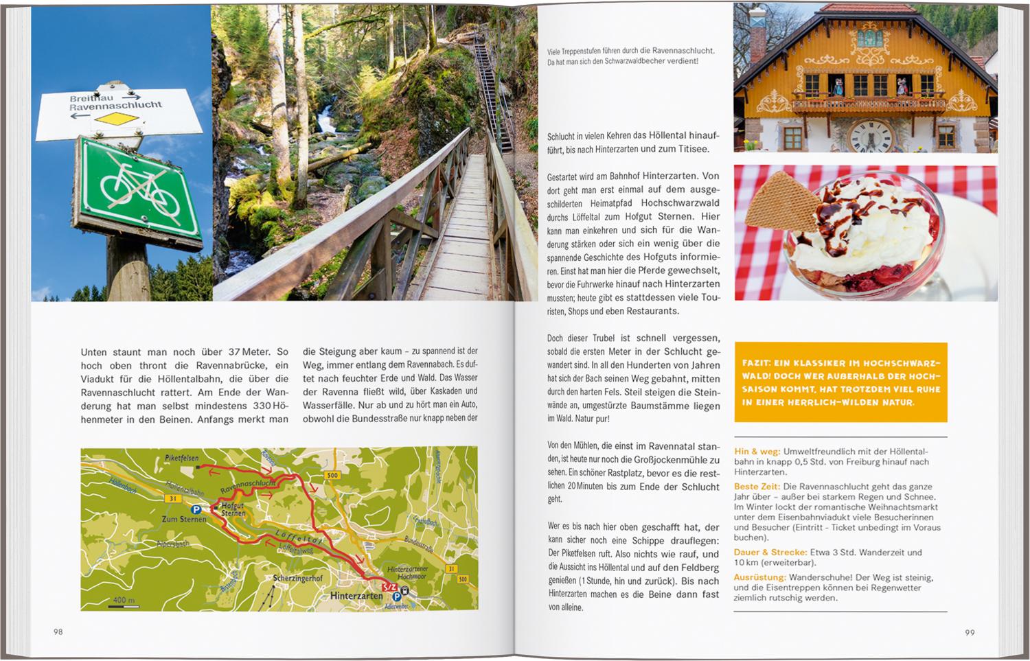 Beispielinhalt (Bild) 52 kleine & große Eskapaden im Schwarzwald
