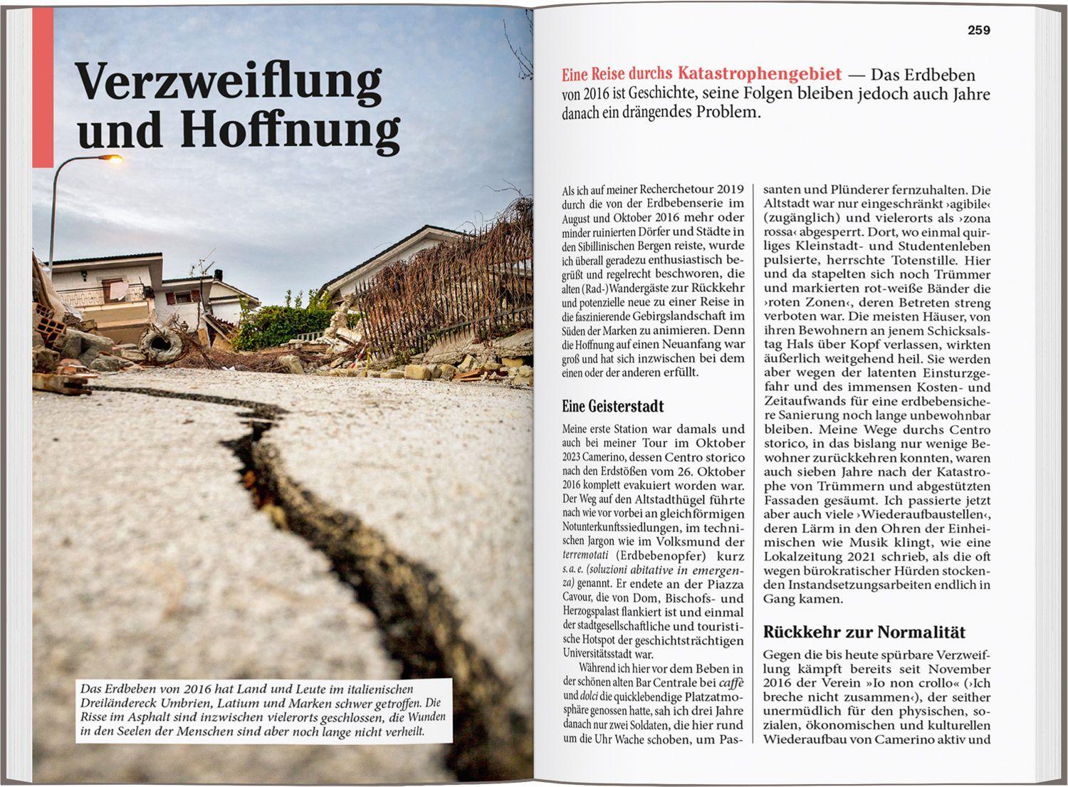 Beispielinhalt (Bild) DUMONT Reise-Taschenbuch Reiseführer Marken, Italienische Adria