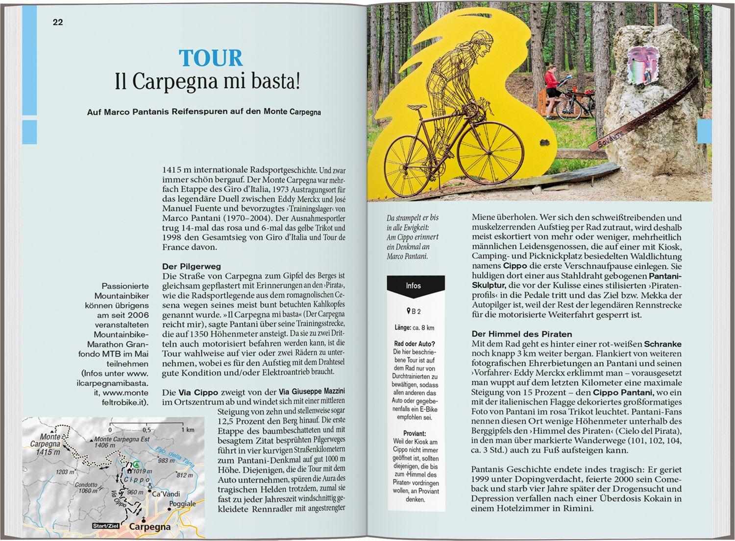 Beispielinhalt (Bild) DUMONT Reise-Taschenbuch Reiseführer Marken, Italienische Adria