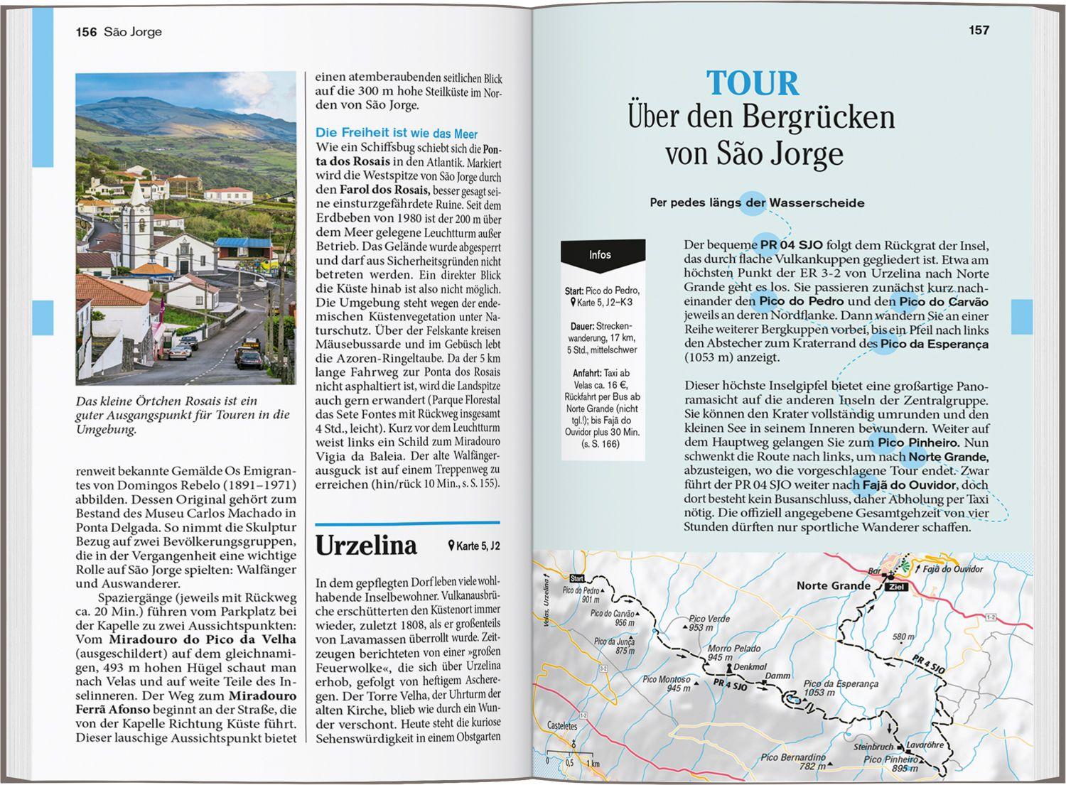 Beispielinhalt (Bild) DUMONT Reise-Taschenbuch Reiseführer Azoren