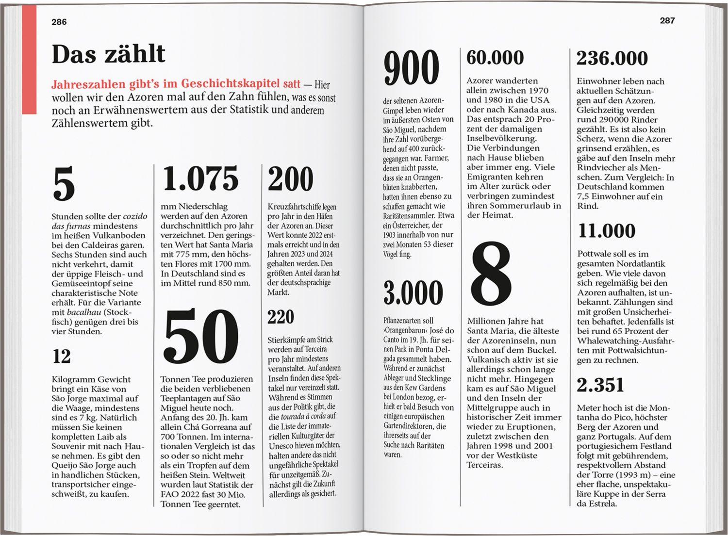 Beispielinhalt (Bild) DUMONT Reise-Taschenbuch Reiseführer Azoren