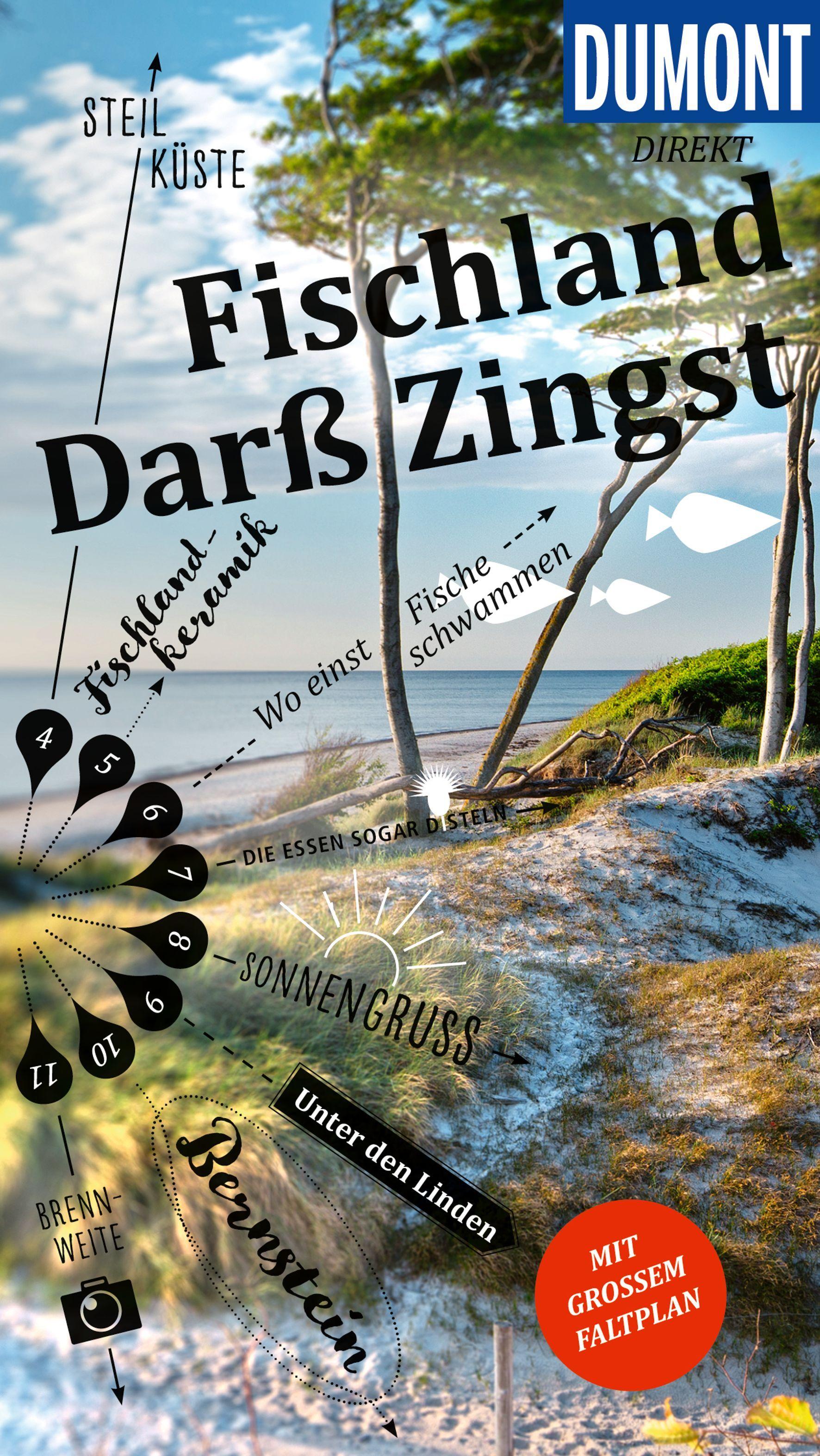 Vorderes Coverbild DUMONT direkt Reiseführer Fischland, Darß, Zingst