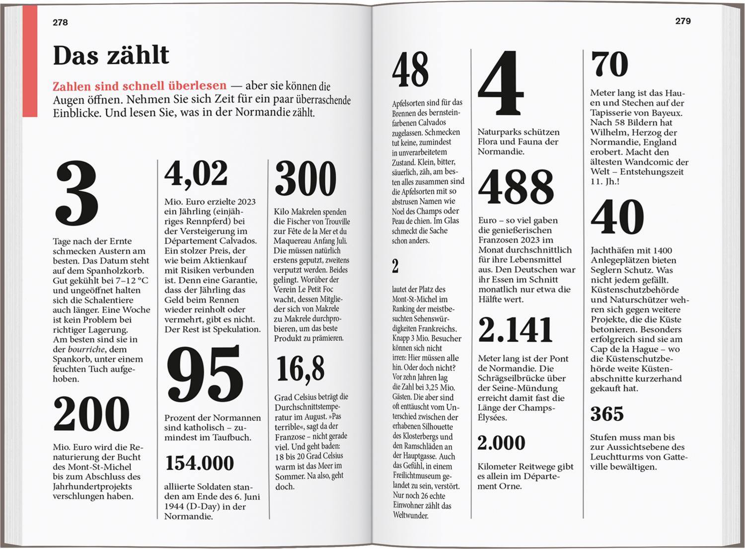 Beispielinhalt (Bild) DUMONT Reise-Taschenbuch Reiseführer Normandie