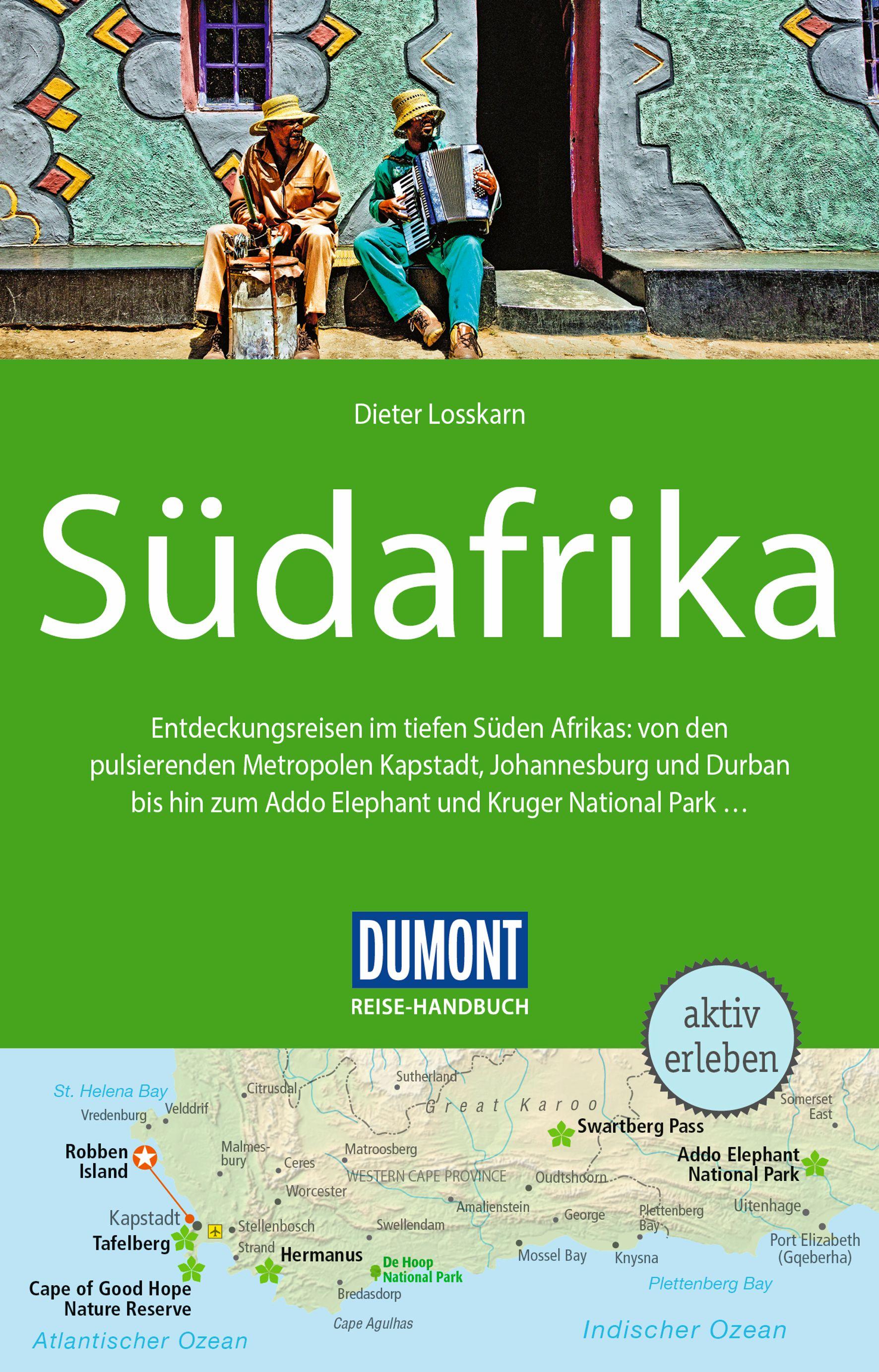 Vorderes Coverbild DUMONT Reise-Handbuch Reiseführer Südafrika