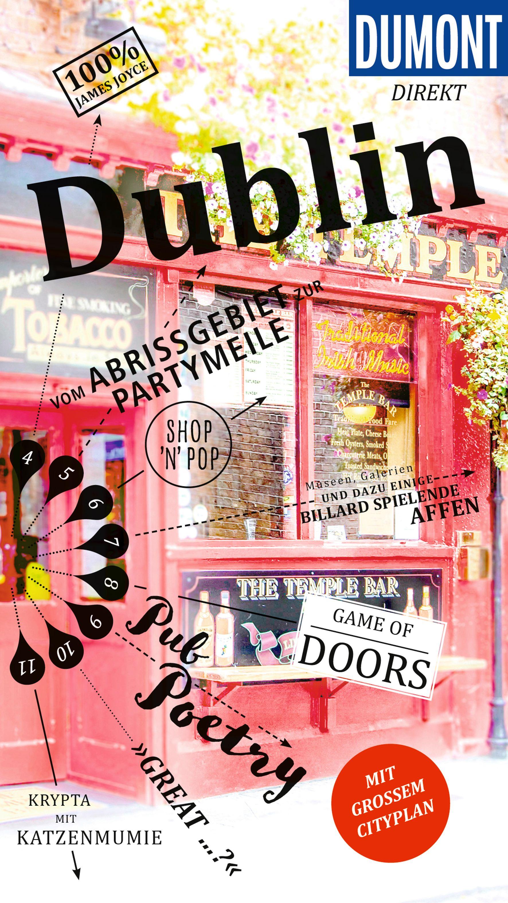 Vorderes Coverbild DUMONT direkt Reiseführer Dublin