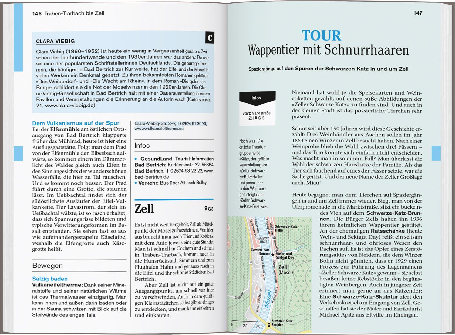 Beispielinhalt (Bild) DUMONT Reise-Taschenbuch Reiseführer Mosel