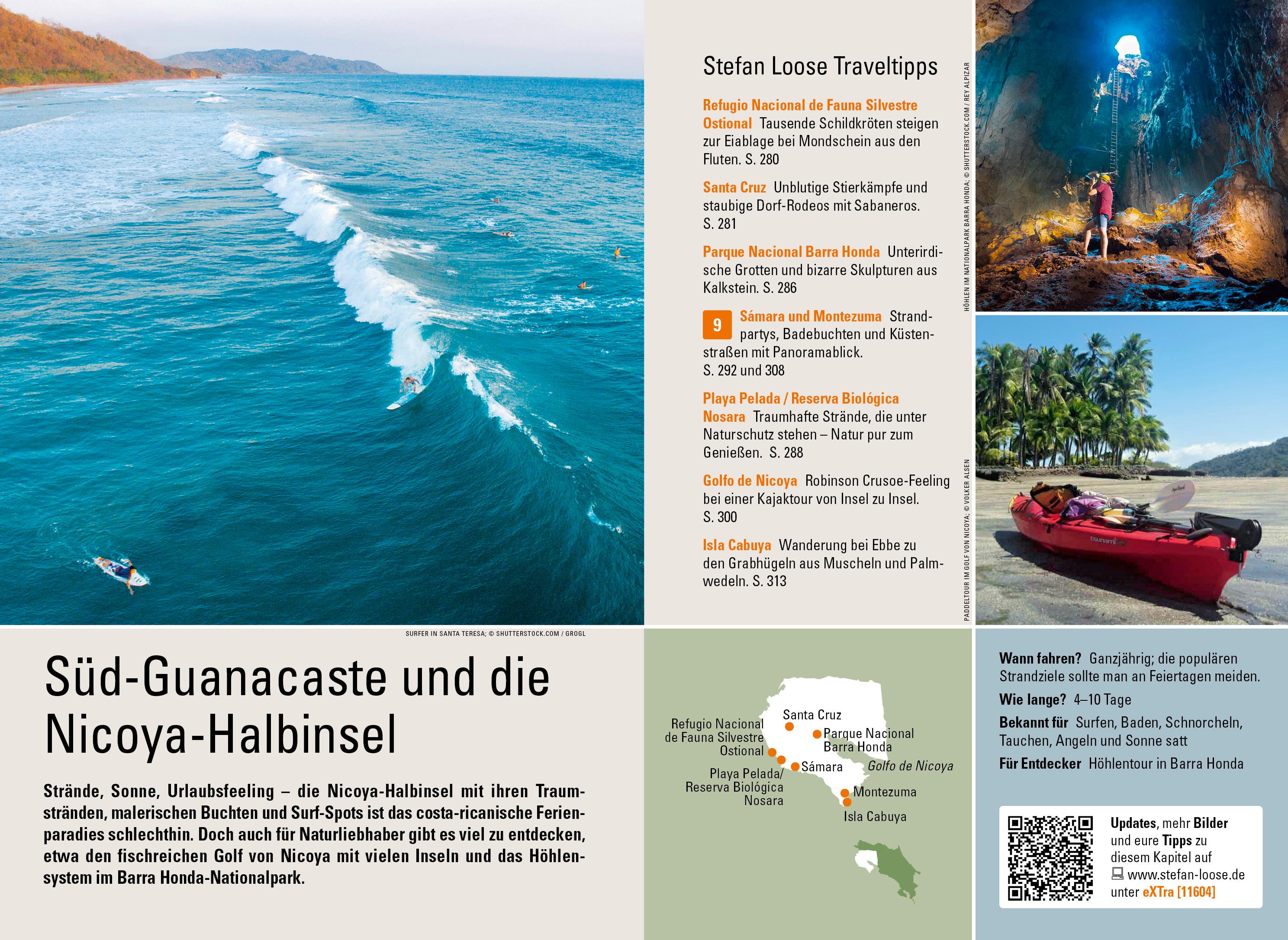 Beispielinhalt (Bild) Stefan Loose Reiseführer Costa Rica