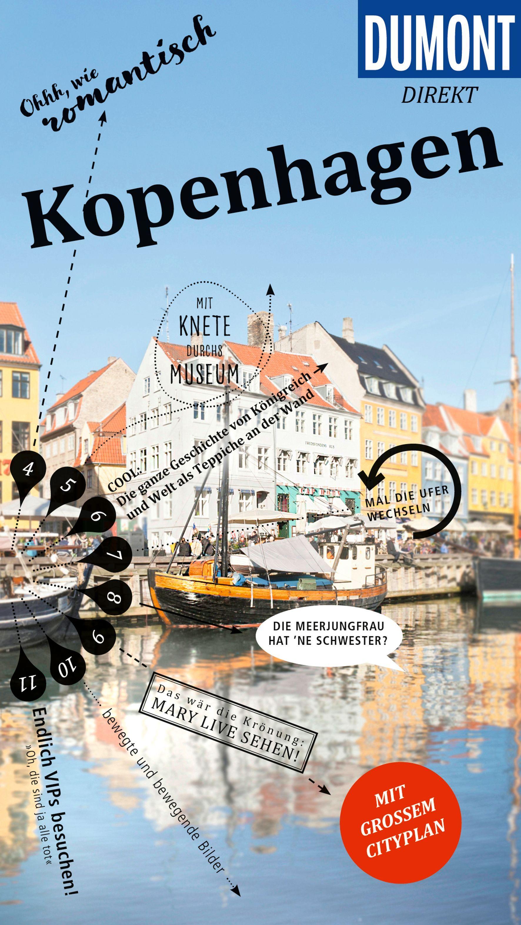 Vorderes Coverbild DUMONT direkt Reiseführer Kopenhagen