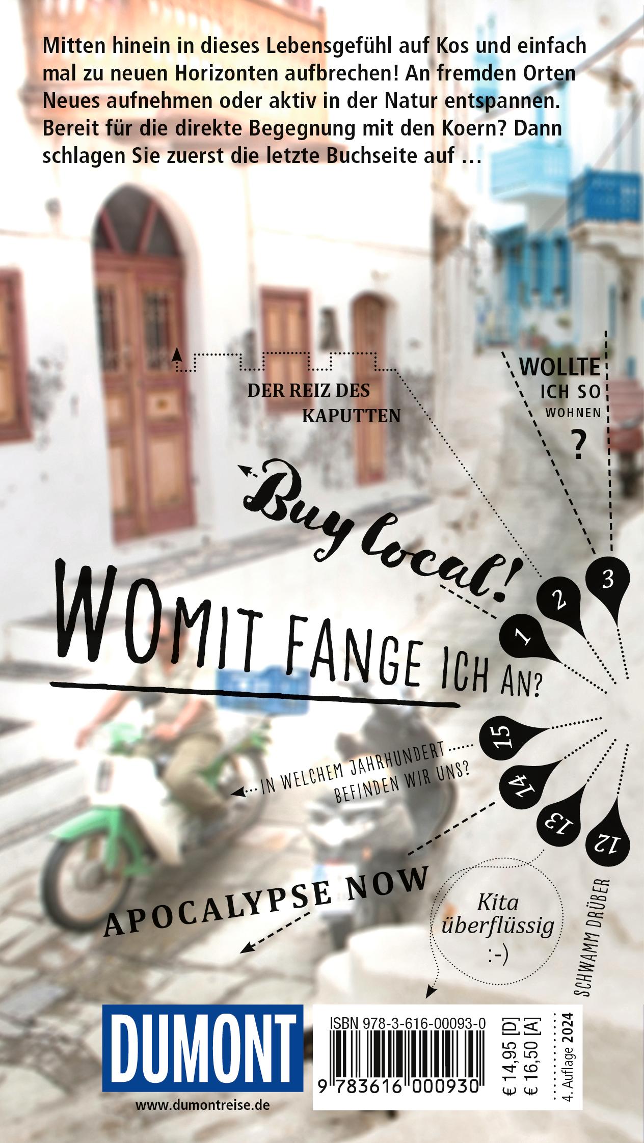 Rückseitencover DUMONT direkt Reiseführer Kos