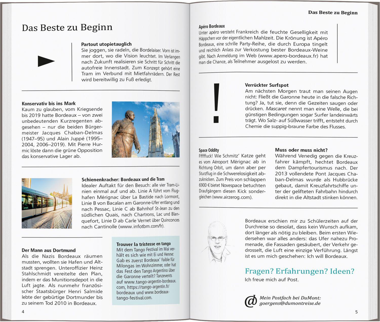 Beispielinhalt (Bild) DUMONT direkt Reiseführer Bordeaux