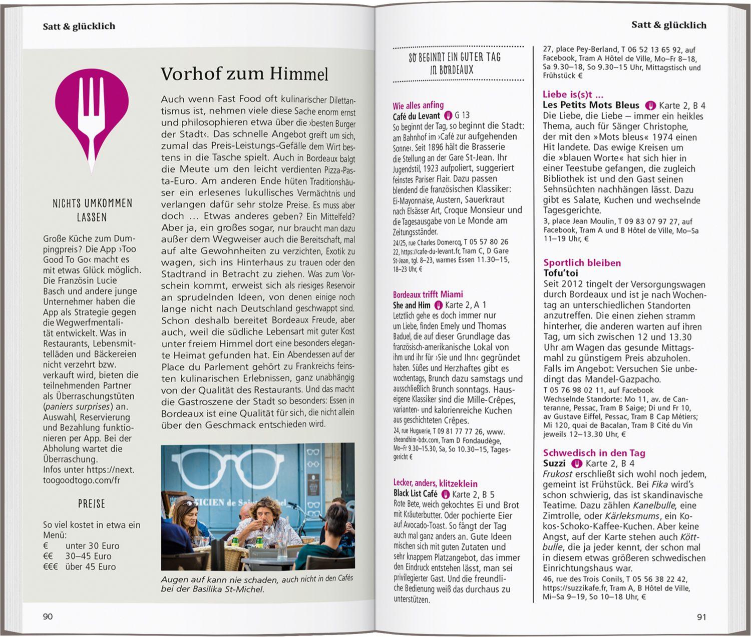 Beispielinhalt (Bild) DUMONT direkt Reiseführer Bordeaux