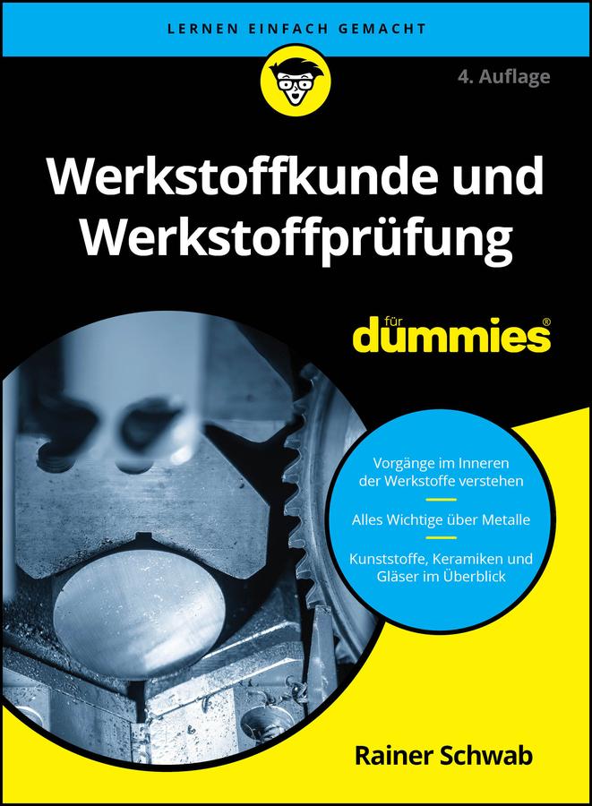 Vorderes Coverbild Werkstoffkunde und Werkstoffprüfung für Dummies