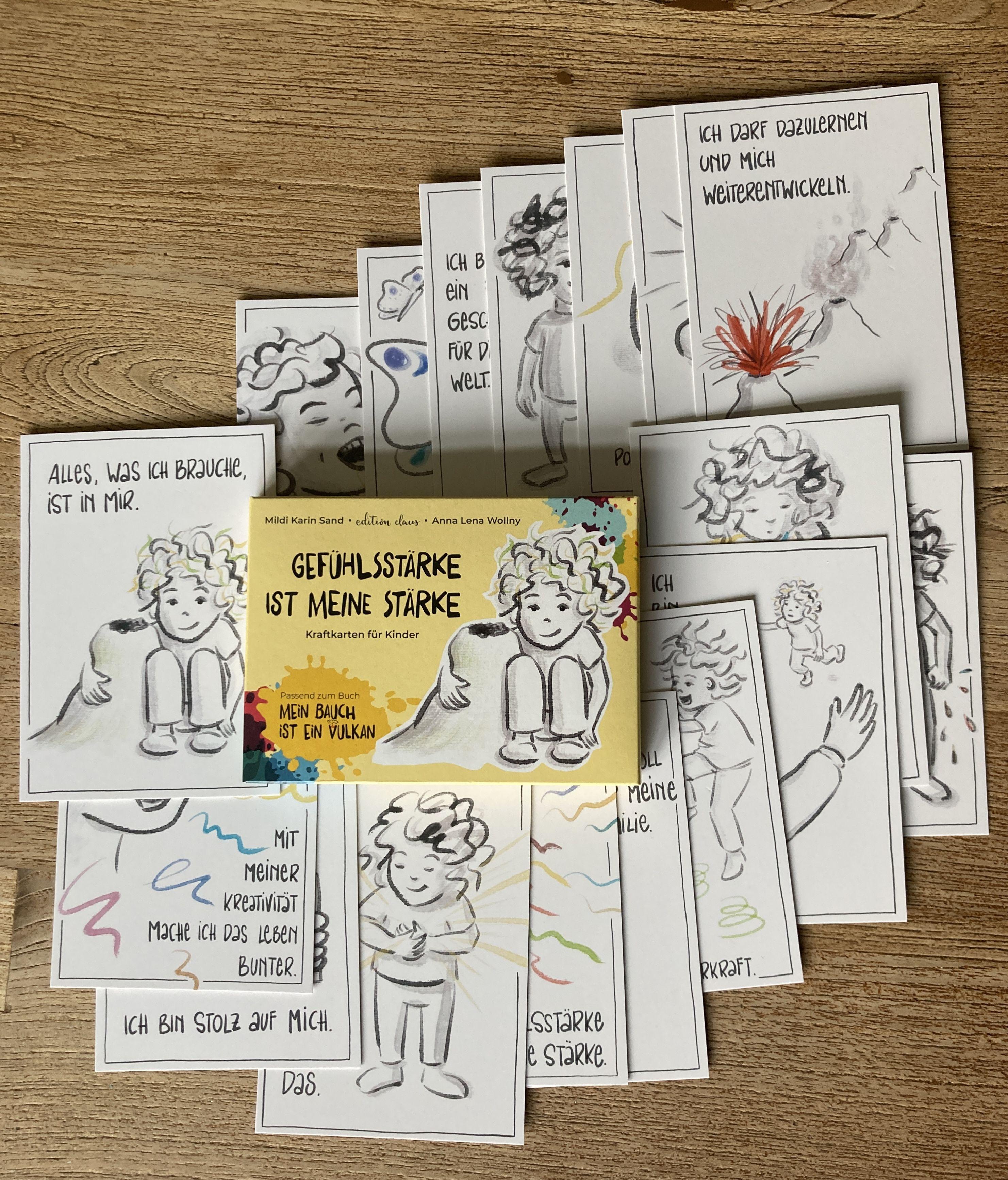 Vorderes Coverbild Kartenset: Gefühlsstärke ist meine Stärke