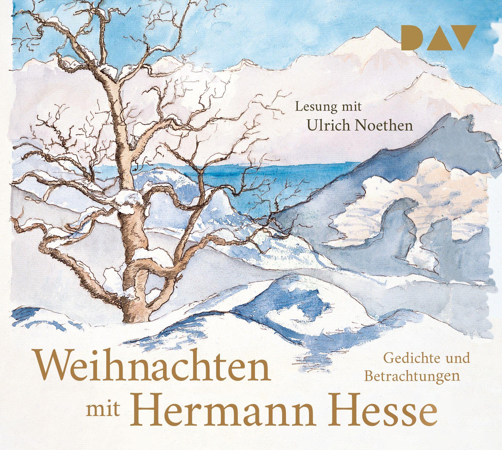 Vorderes Coverbild Weihnachten mit Hermann Hesse. Gedichte und Betrachtungen