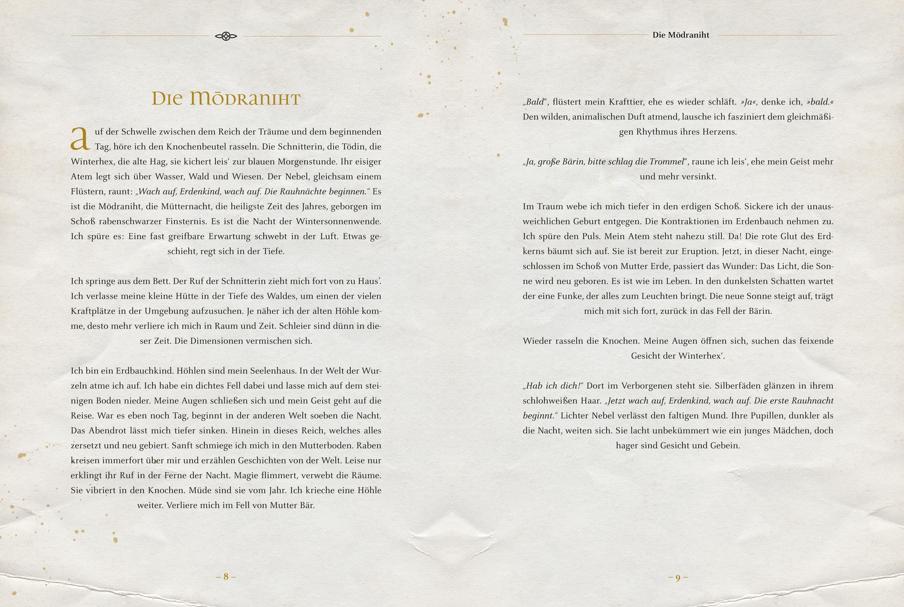 Beispielinhalt (Bild) Ein Rauhnacht-Märchen