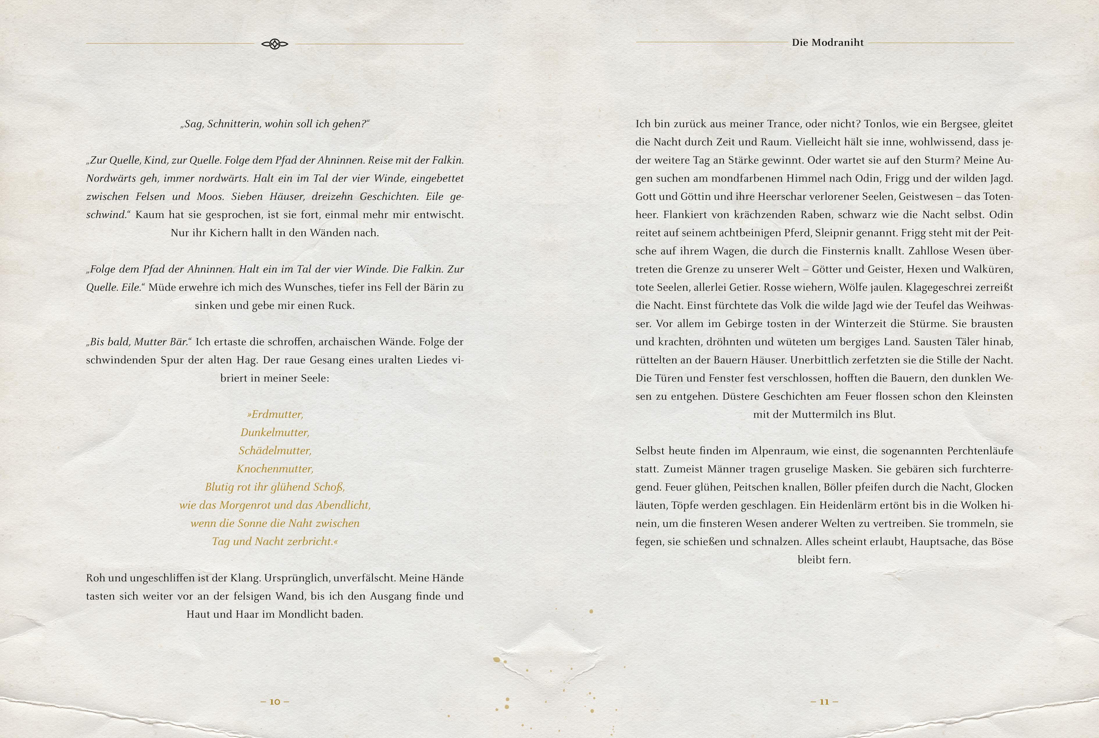 Beispielinhalt (Bild) Ein Rauhnacht-Märchen