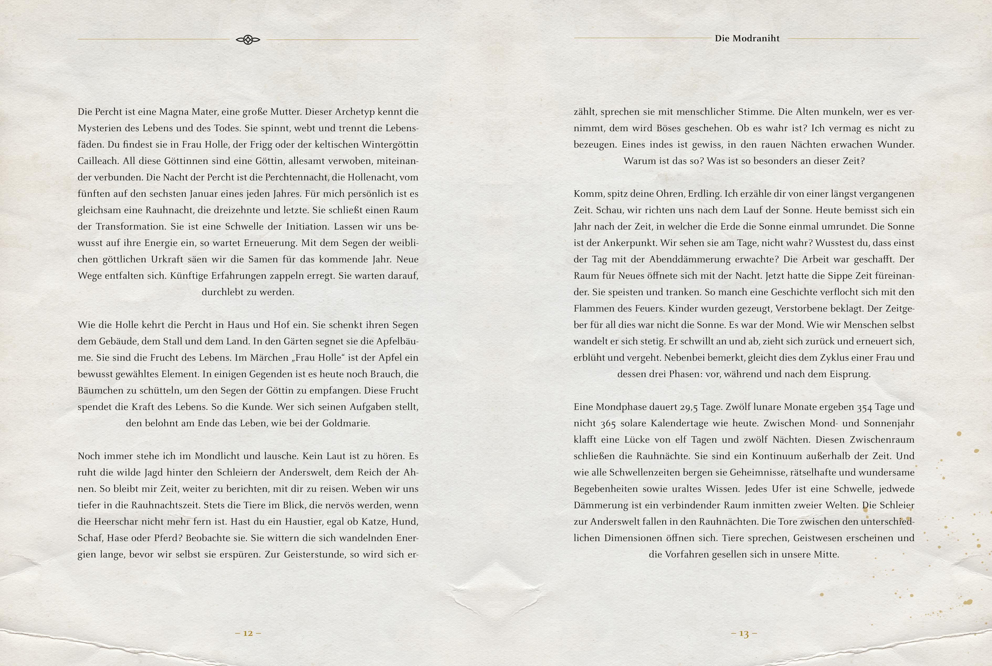 Beispielinhalt (Bild) Ein Rauhnacht-Märchen