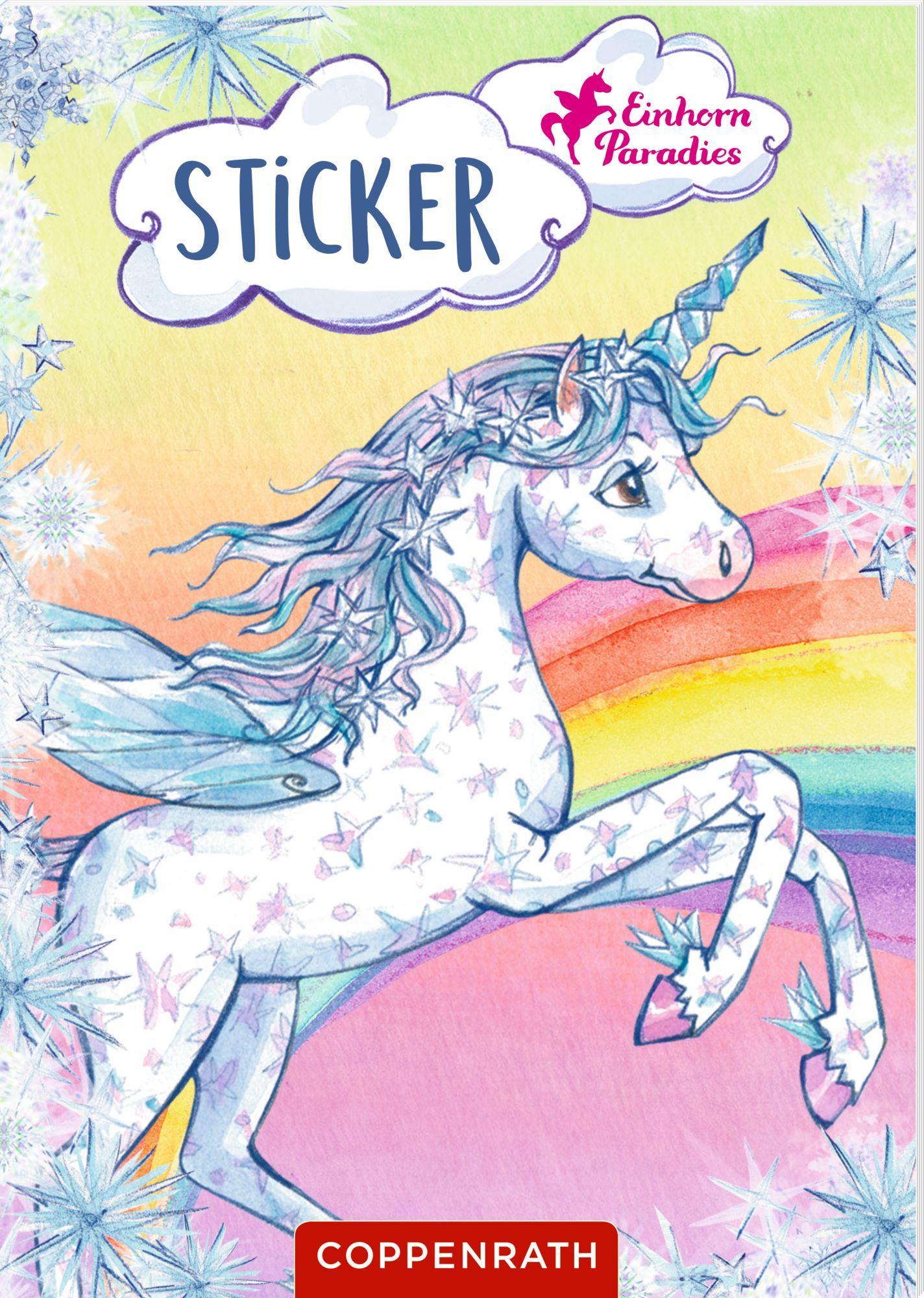 Vorderes Coverbild Sticker (Einhorn-Paradies)
