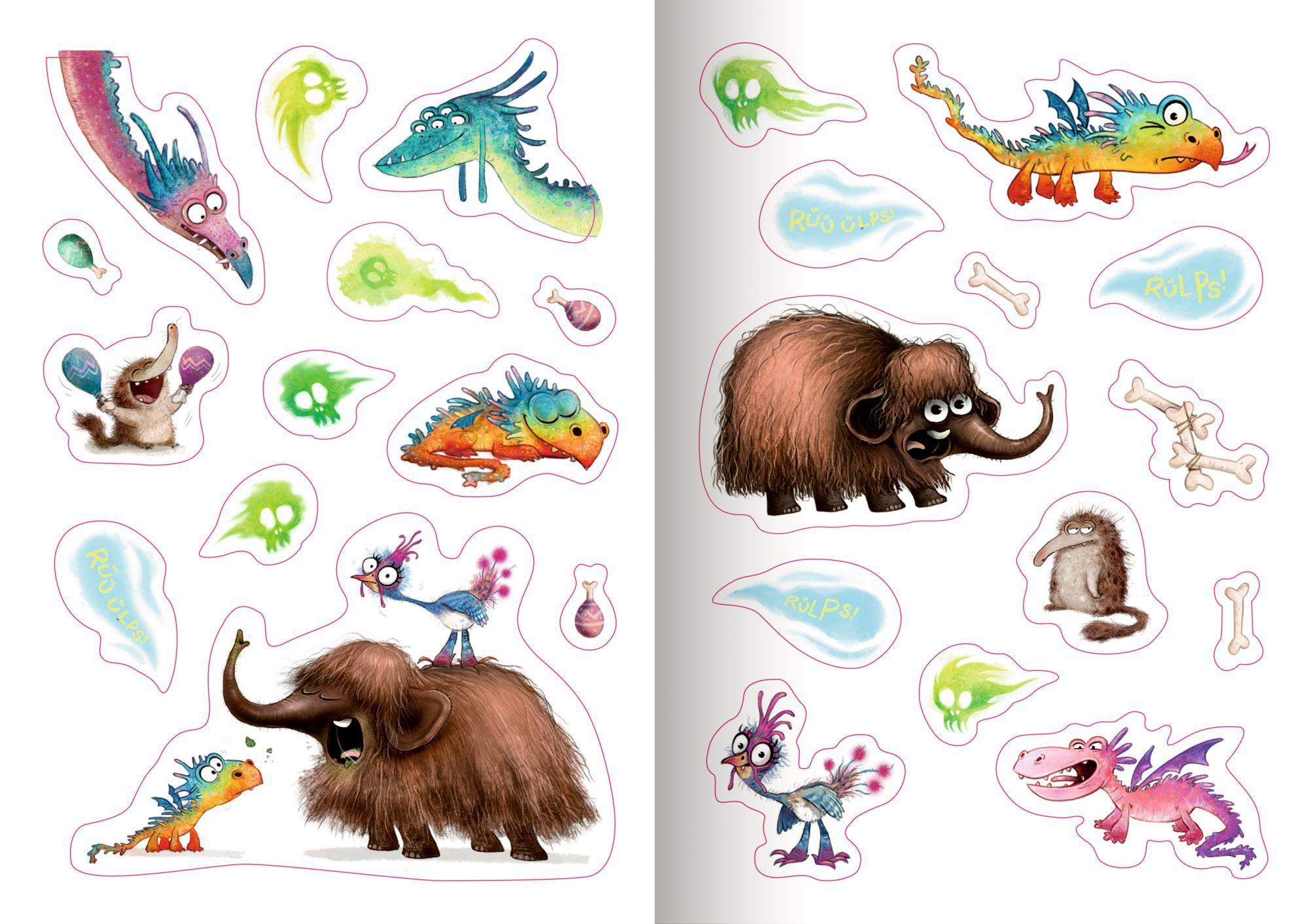 Beispielinhalt (Bild) Furzipups, der Knatterdrache