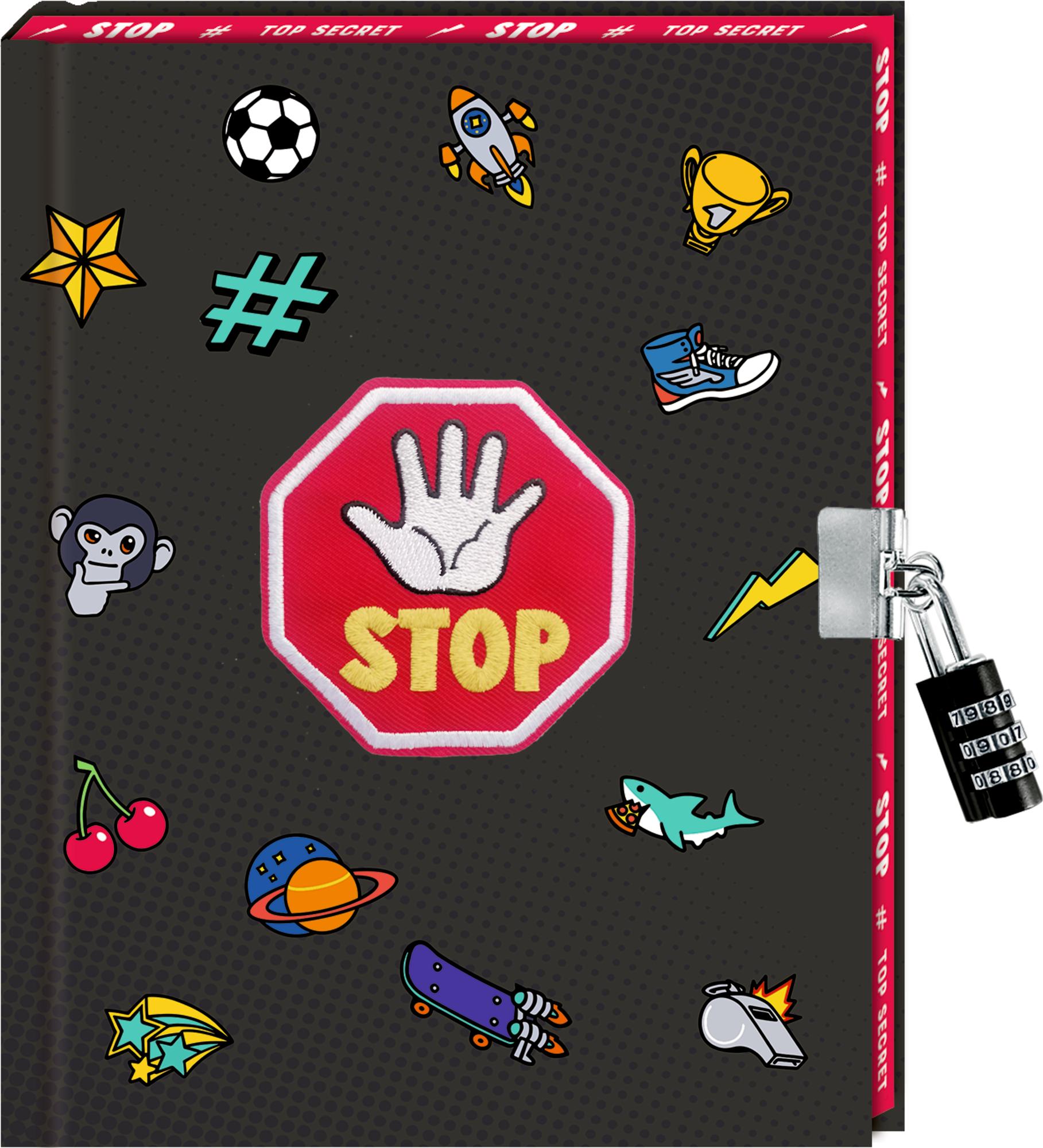 Vorderes Coverbild Tagebuch - STOP