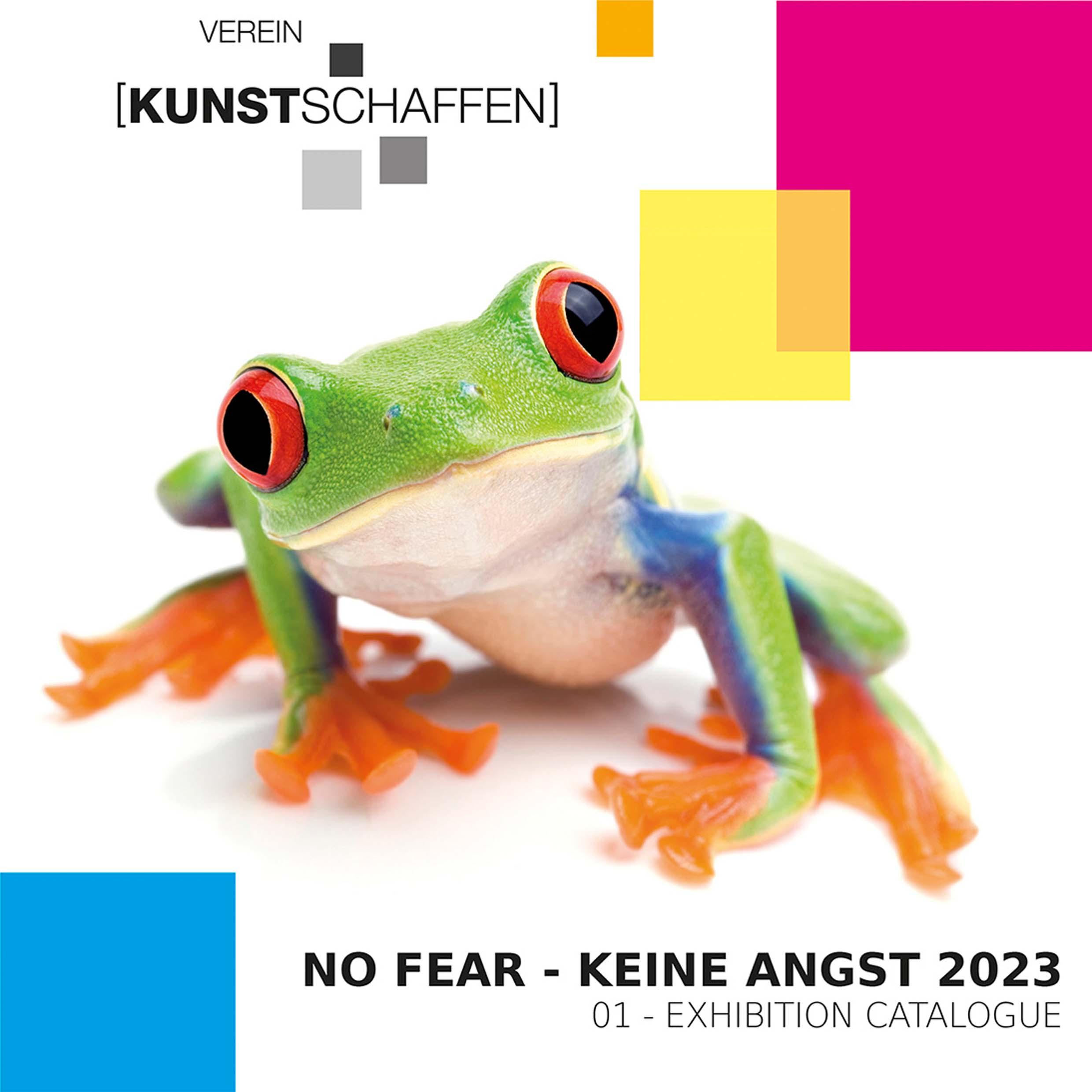 Vorderes Coverbild Katalog "No Fear - keine Angst"