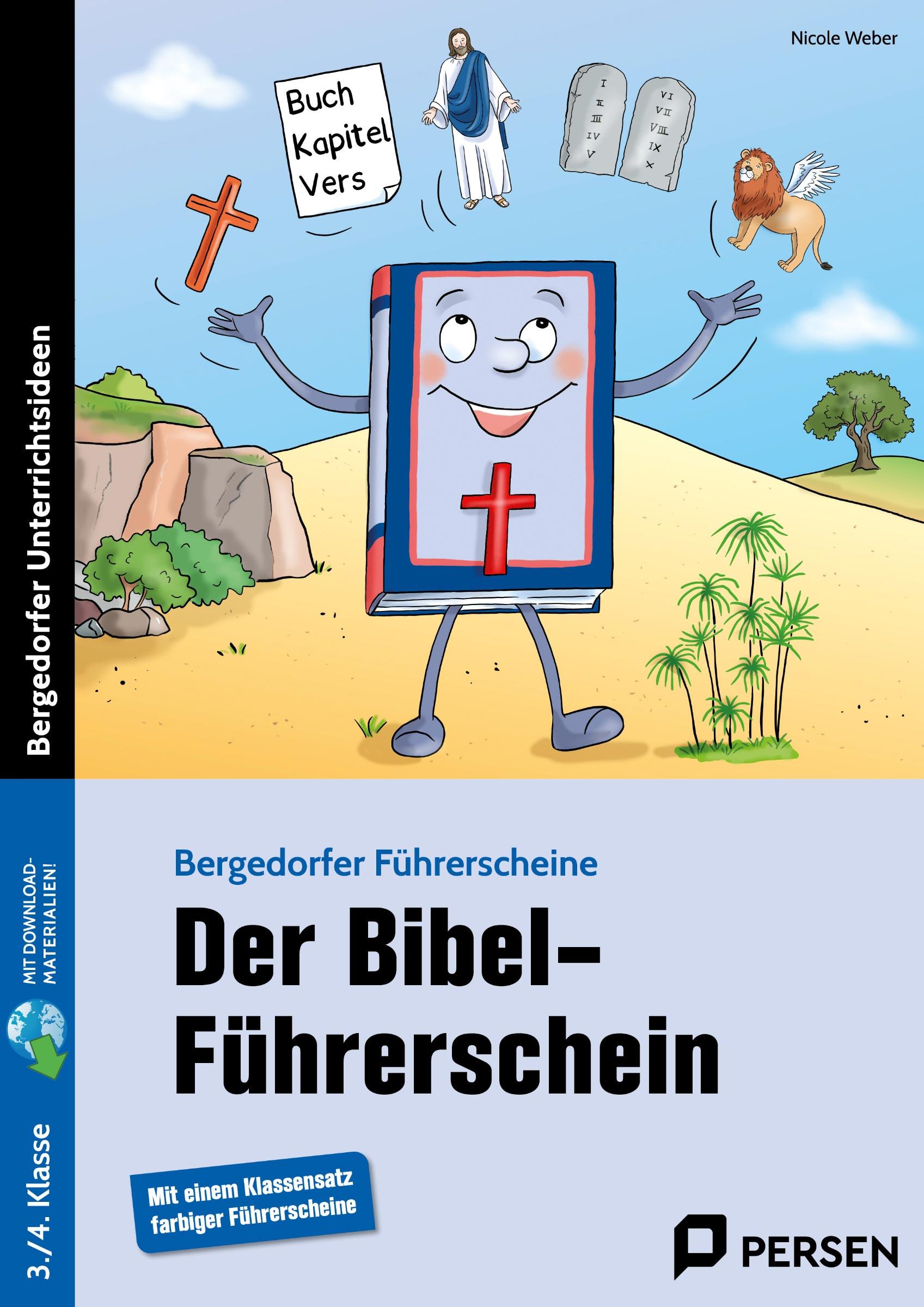 Vorderes Coverbild Der Bibel-Führerschein - 3./4. Klasse