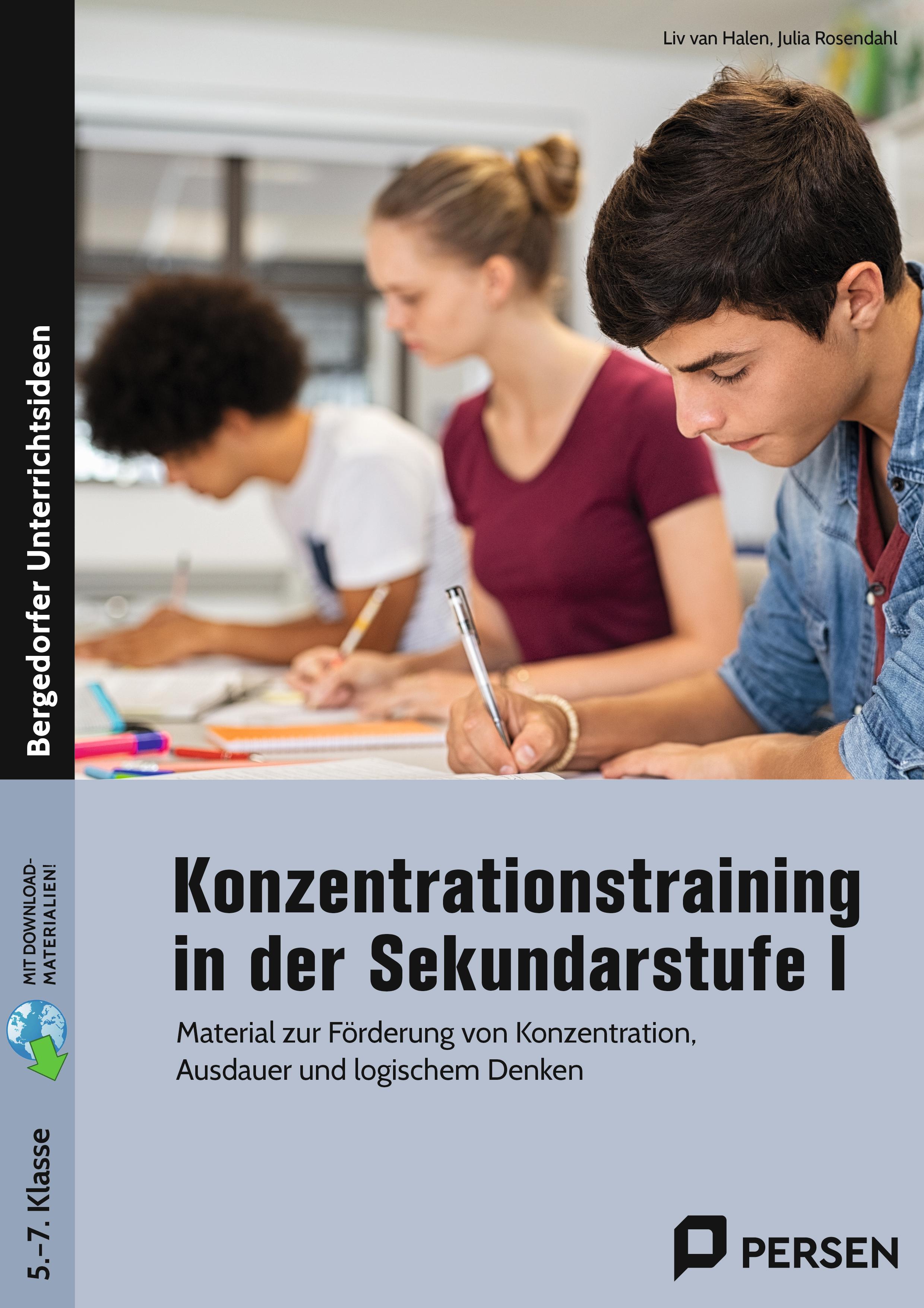 Vorderes Coverbild Konzentrationstraining in der Sekundarstufe I